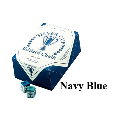 12-Piece Chalk Set (2 Pack) - Navy Blue - Non-Toxic Dustless Chalk for Kids, Classrooms, Sidewalk Art & Outdoor Play
