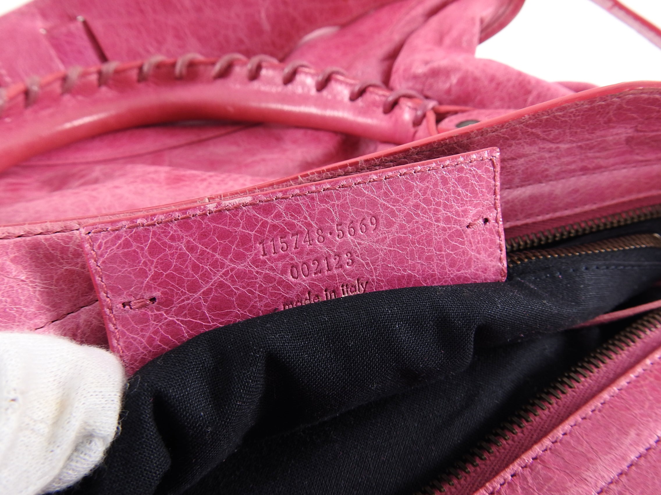 Balenciaga Pink Classic Motocross City Bag - Luxury Designer Handbag for Women | Perfect for Everyday Use, Parties & Travel Accessories