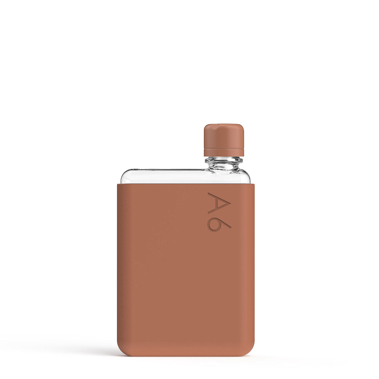**A6 Insulated Water Bottle with Terracotta Cooling Sleeve - 500ml Leakproof Stainless Steel Thermos for Hot & Cold Drinks - Perfect for Gym, Hiking, Office & Travel**