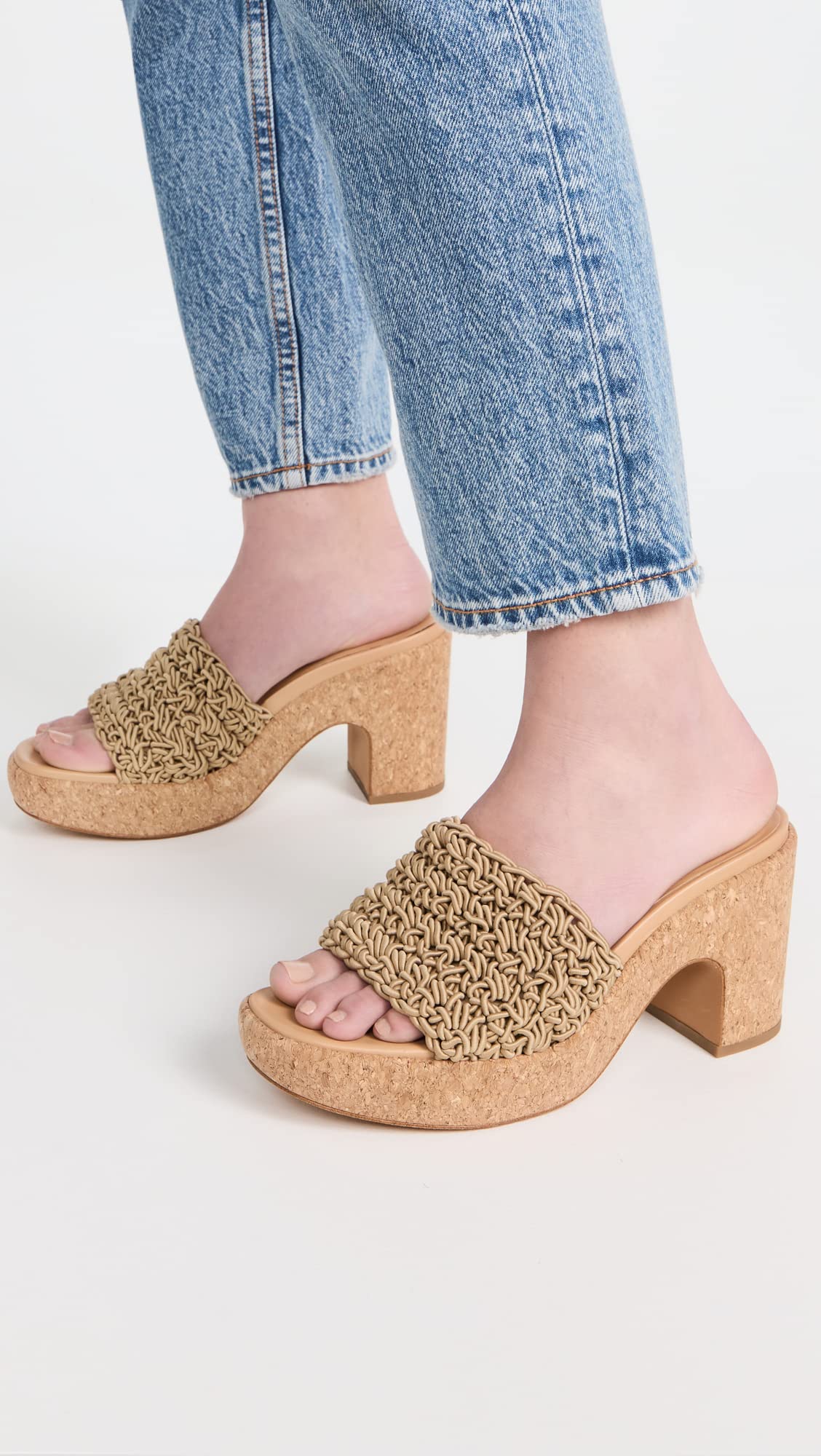 Vince Women's Nicki Crochet Sandals - Comfortable Summer Beach Shoes for Women, Boho Style Handmade Espadrilles - Perfect for Vacation, Wedding, and Outdoor Activities
