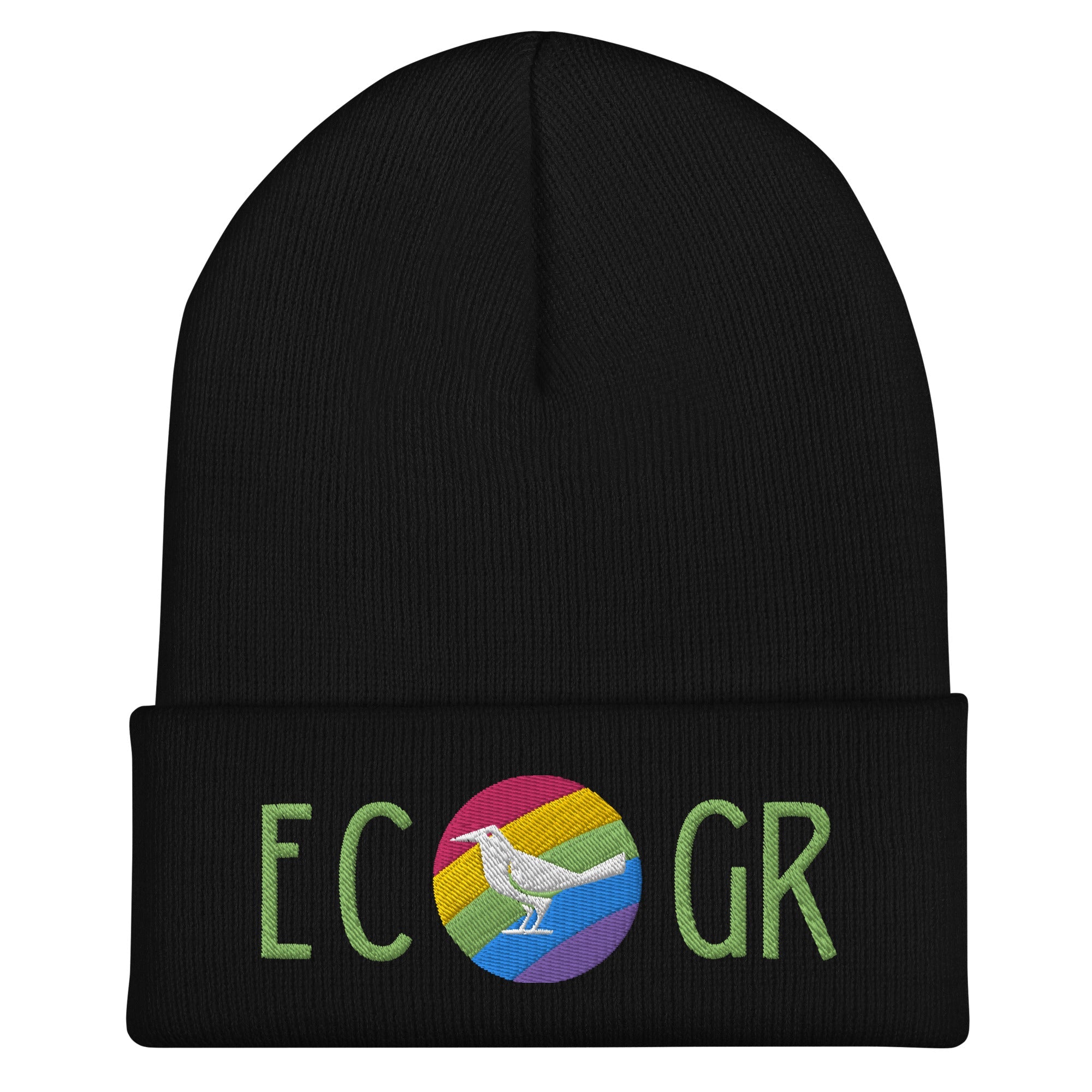 East Co. Grackles Cuffed Beanie for Men & Women - Soft Winter Knit Hat with Fold-Up Brim - Warm Fleece Lined Skull Cap for Outdoor Activities, Hiking, and Cold Weather Fashion