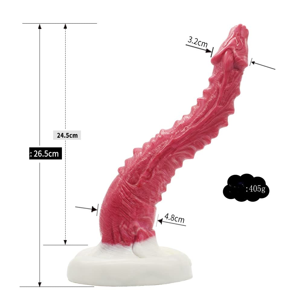 BeHorny Liquid Silicone Octopus Tentacle Dildo - Alien Fantasy Sex Toy with Strong Suction Cup for Hands-Free Play | Perfect for BDSM, Roleplay & Solo Pleasure