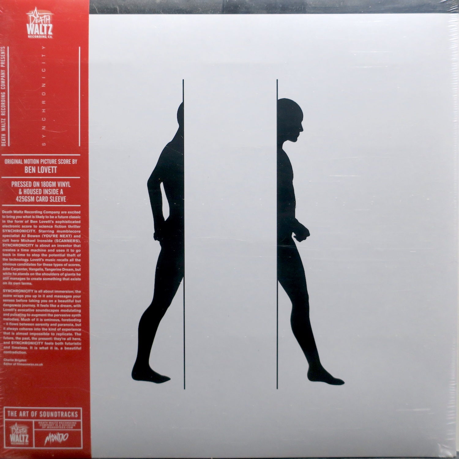 SYNCHRONICITY Movie Soundtrack by Ben Lovett - Limited Edition Vinyl LP Record - Perfect for Film Lovers & Music Collectors
