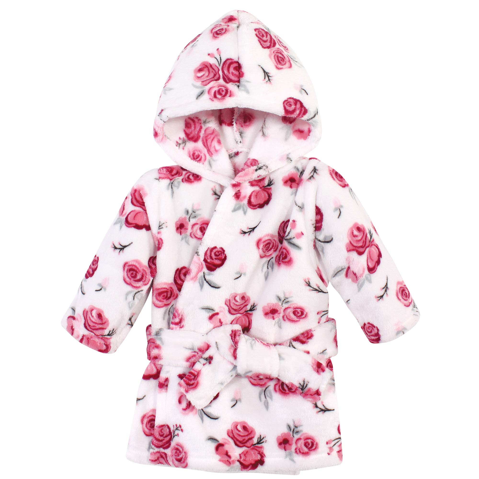 Hudson Baby Unisex Plush Robe for Baby Girls & Boys - Soft Pool & Beach Cover-Up for Swimming, Bath Time & Lounging