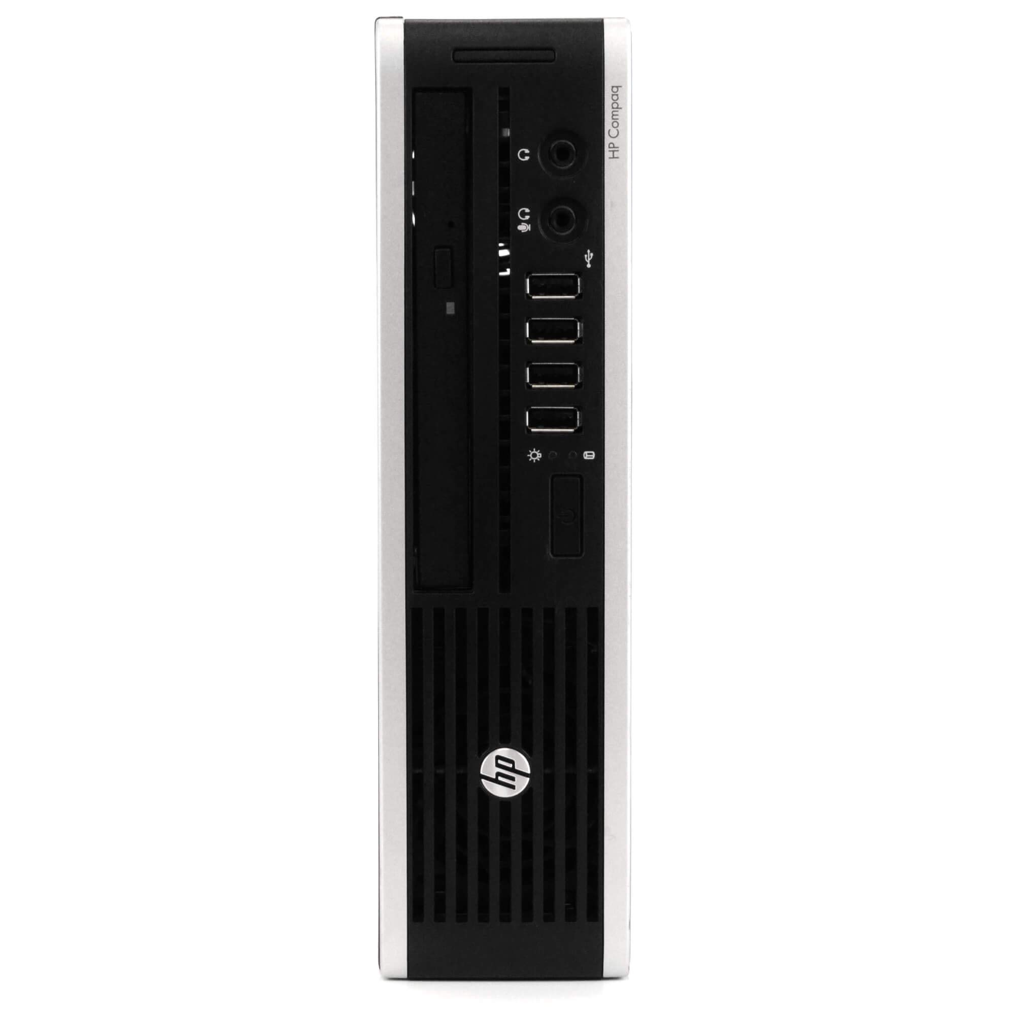 Renewed HP EliteDesk 8300 Ultra Small Business Desktop PC - Intel Core i5, 8GB RAM, 500GB HDD, Win 10 Pro | Includes 23.6