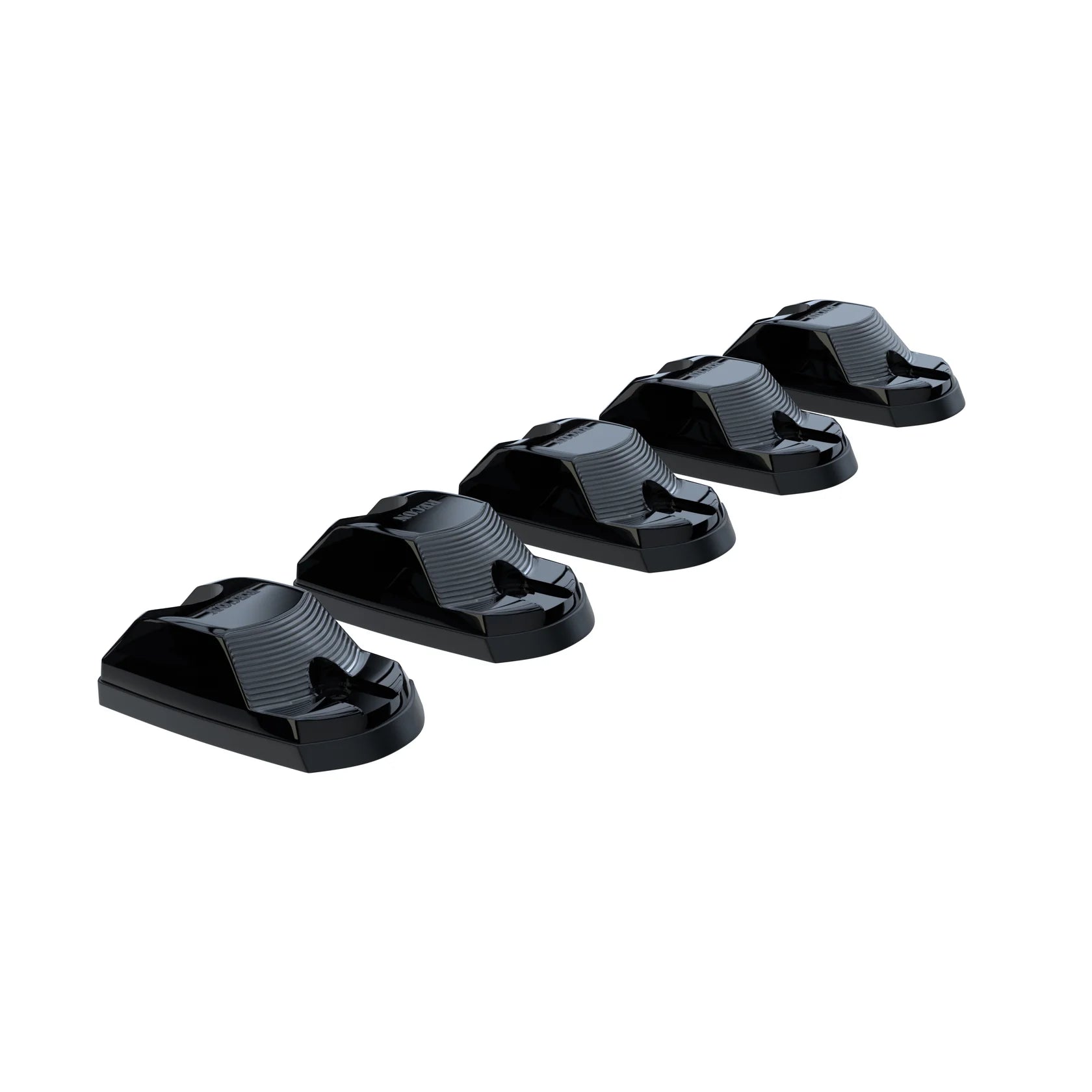 Ford Super Duty 2017-2022 5-Piece Cab Light Kit - Smoked Lens LED Strobe Lights with White & Amber (OEM Replacement) - Perfect for Off-Roading & Emergency Vehicles