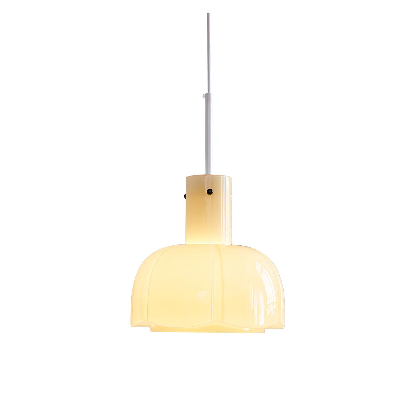 Lumina Petal Glass Pendant Light - Modern Hanging Chandelier for Kitchen Island, Dining Room & Bedroom Lighting - Elegant Home Decor Ceiling Fixture