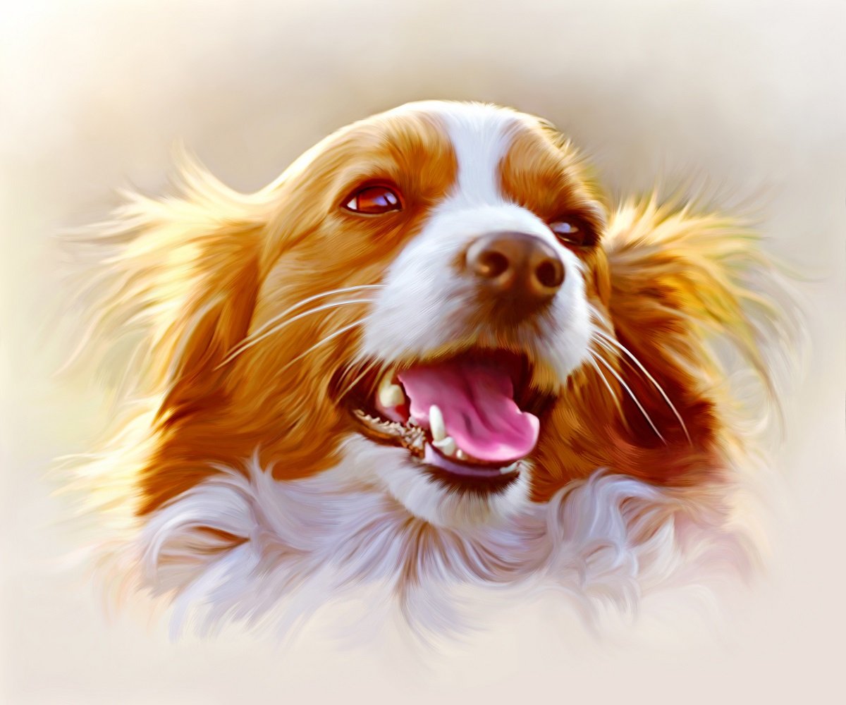 Custom Hand-Painted Dog Portrait Oil Painting - Personalized Christmas Gift from Photo - Perfect for Pet Lovers, Home Decor & Unique Present