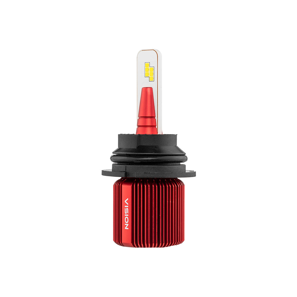 VISION 9007 High/Low CSP LED Headlight Conversion Kit - 6500K Cool White, 8000/5000 Lumens, 50/30 Watts - Perfect for Cars, Trucks, SUVs & Off-Road Vehicles - Enhanced Night Driving & Visibility