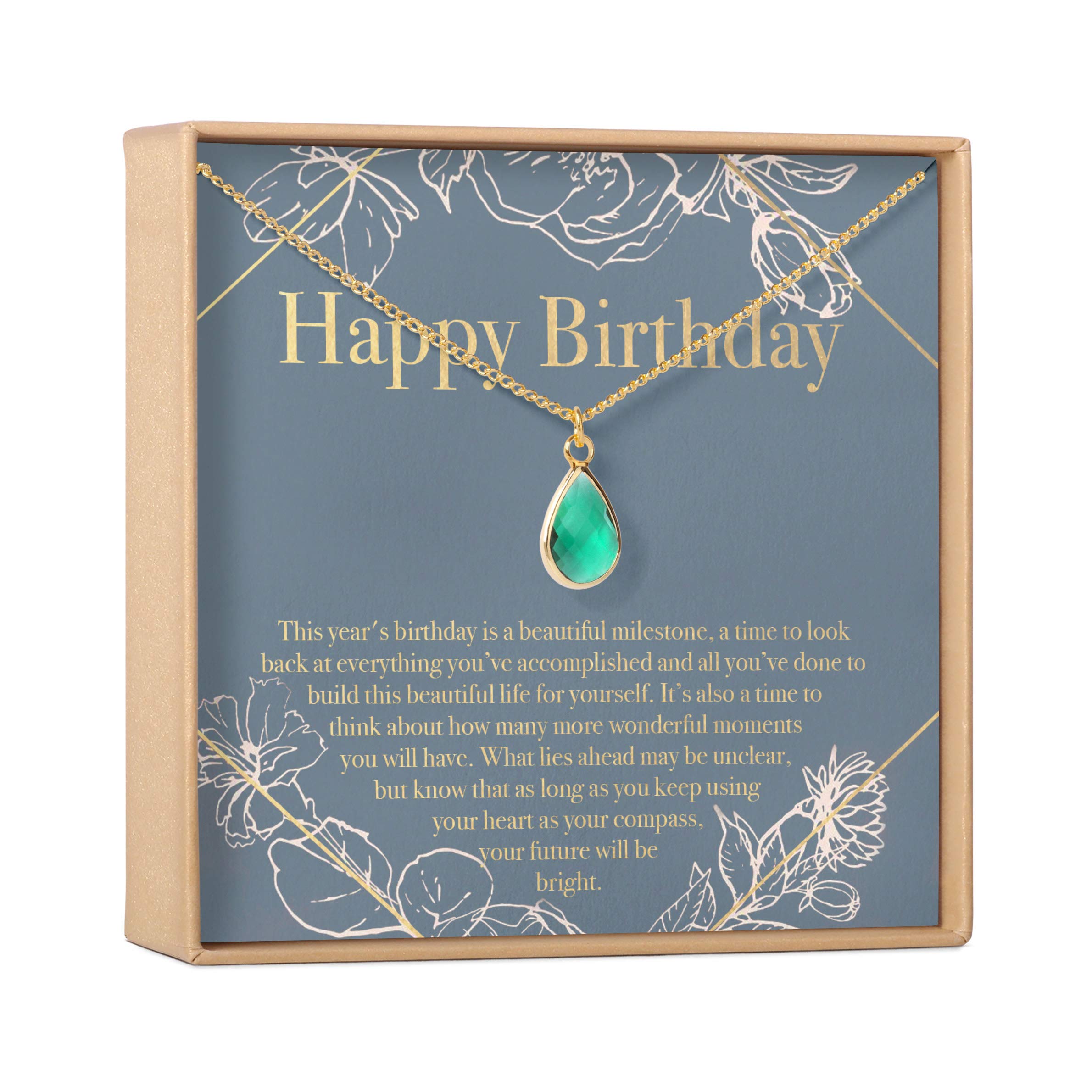 Dear Ava Infinity Birthday Necklace for Women & Girls | Sterling Silver Pendant Jewelry Gift Set with Heartfelt Card | Modern Birthday Gift for Her | Perfect for Anniversaries, Graduation & Special Occasions | 2023 Collection