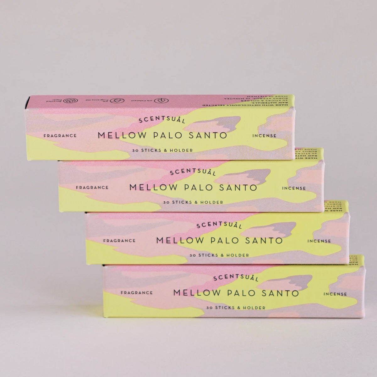 Palo Santo Incense Sticks - Natural Sacred Wood for Meditation, Yoga & Aromatherapy - Handcrafted Spiritual Smudging Sticks for Relaxation, Stress Relief & Positive Energy