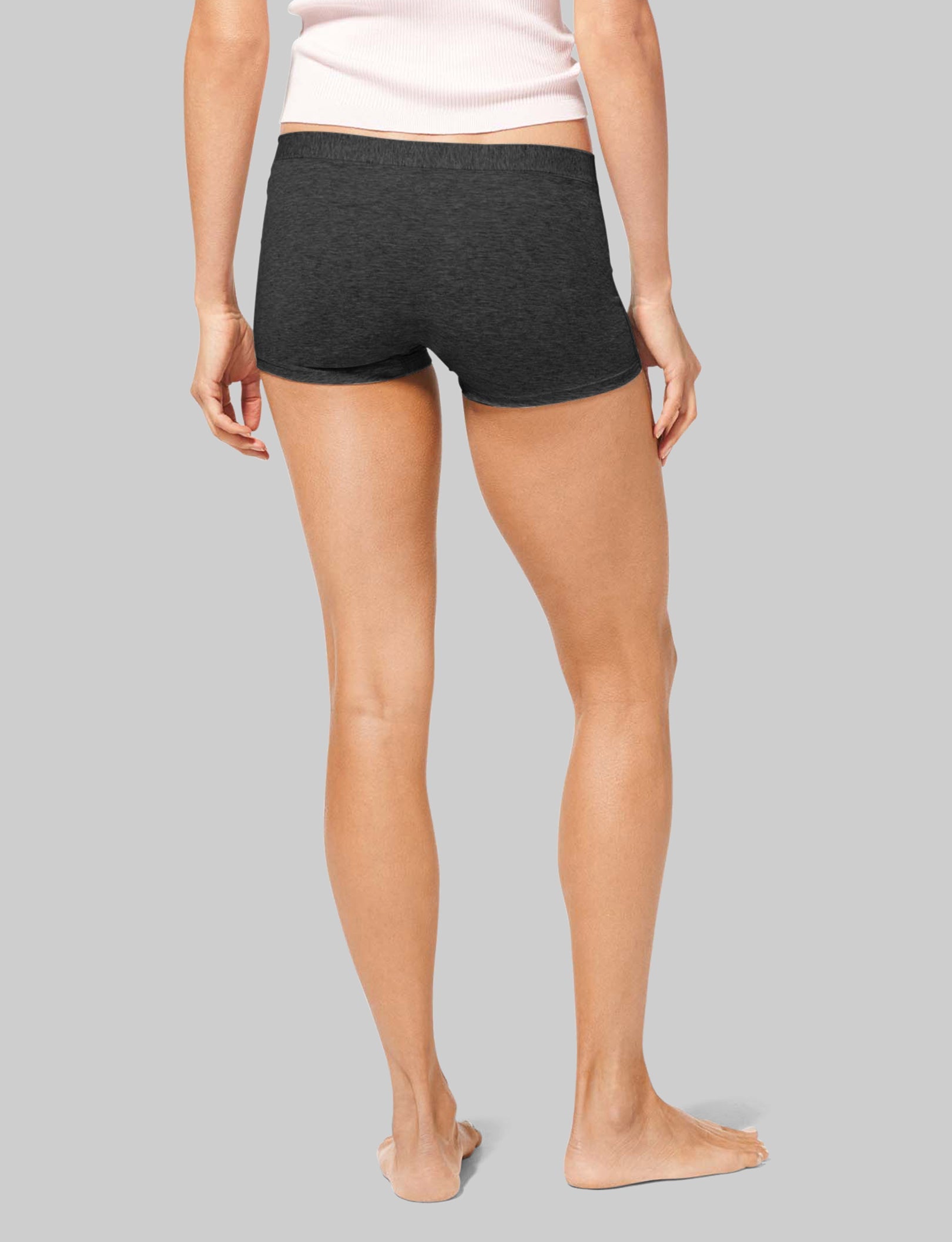 Women's Breathable Cotton Boyshort Underwear - Soft & Comfortable for Everyday Wear, Sleep & Lounge