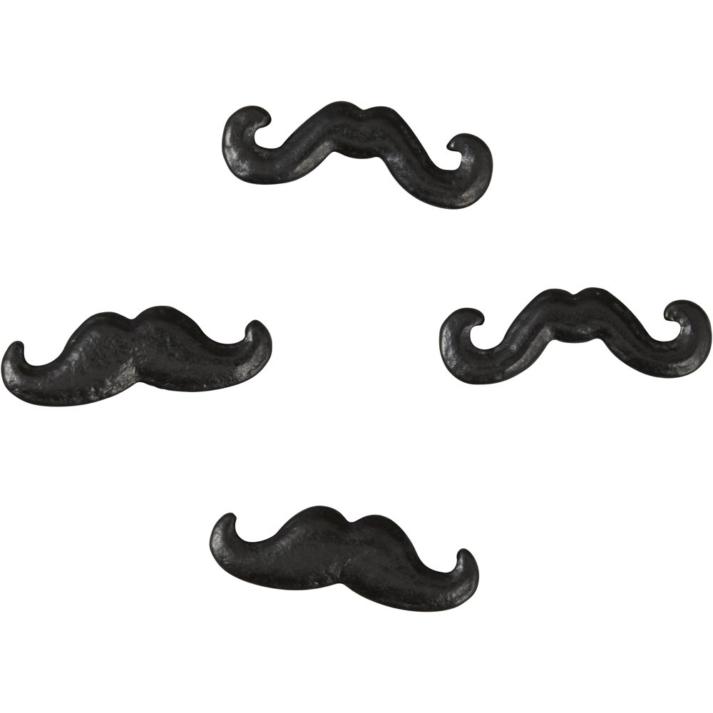 Wilton Candy Mustaches - Fun Edible Mustaches for Parties, Costumes & Photo Booths - Perfect for Birthday Celebrations, Halloween & Themed Events