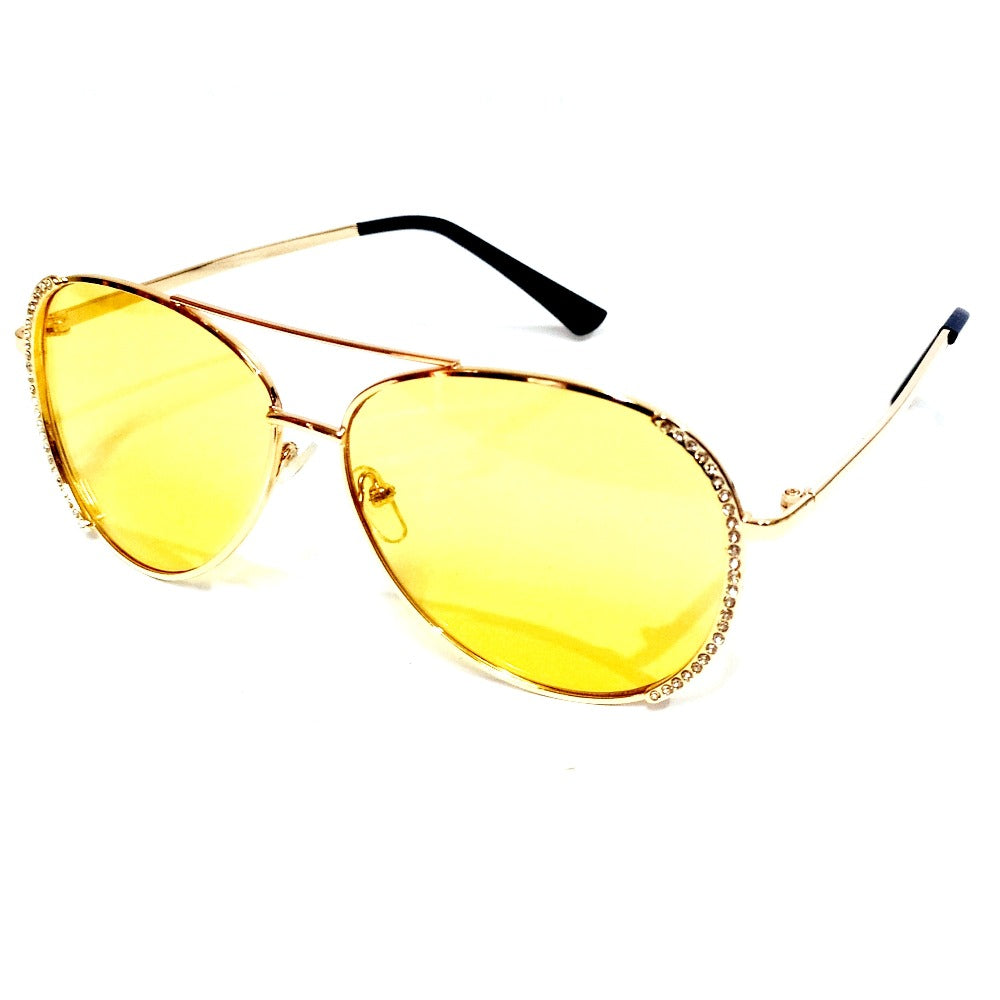 Luxury Designer Sunglasses for Women - UV Protection Polarized Fashion Shades - Perfect for Beach, Driving & Outdoor Activities