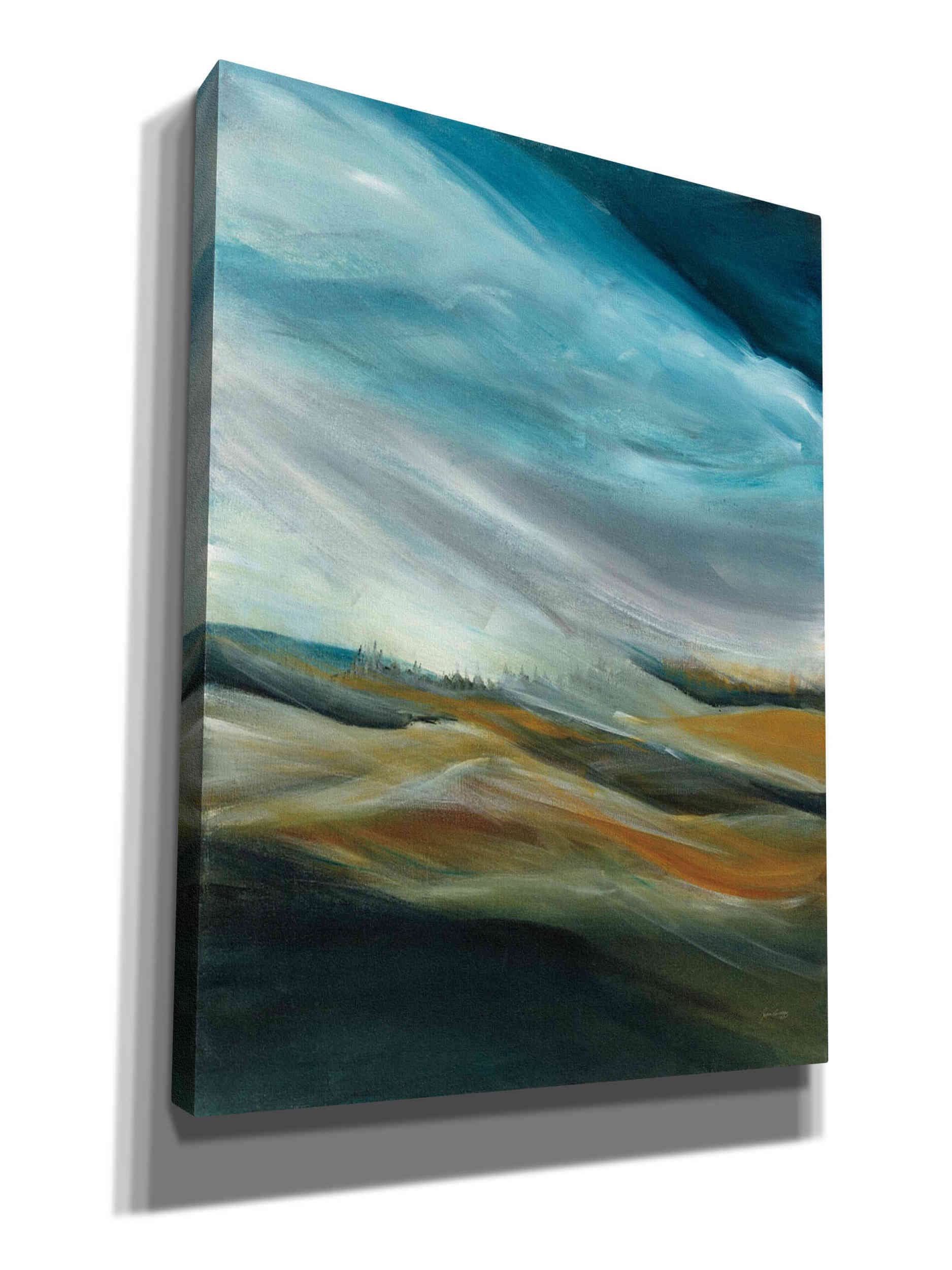 Sand Storm by Jan Griggs - 18x26 Inch Modern Abstract Canvas Wall Art for Living Room, Bedroom & Office Decor