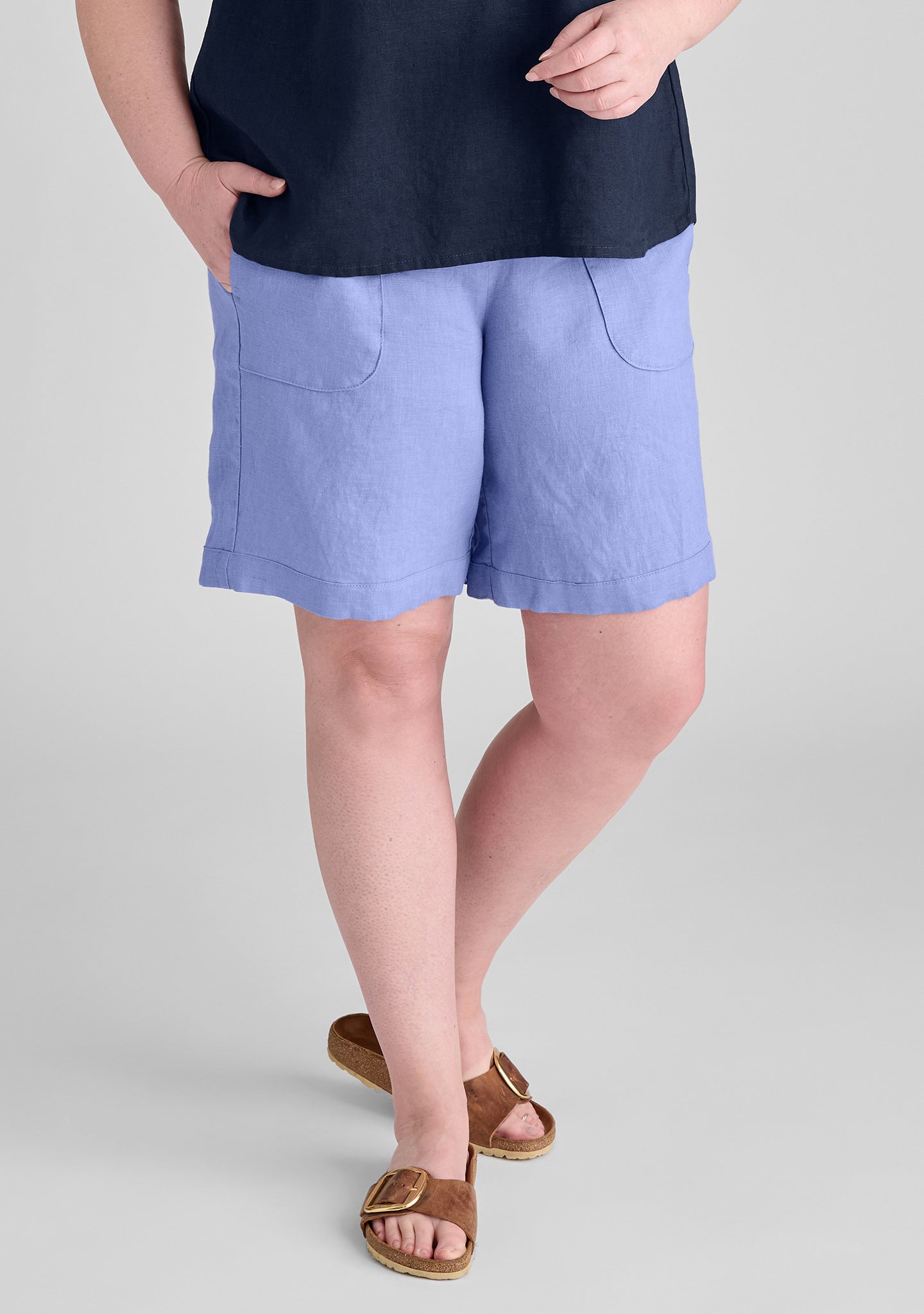 Stylish Linen Shorts for Women - Comfortable & Breathable Summer Shorts | Perfect for Beach, Vacation & Casual Outings