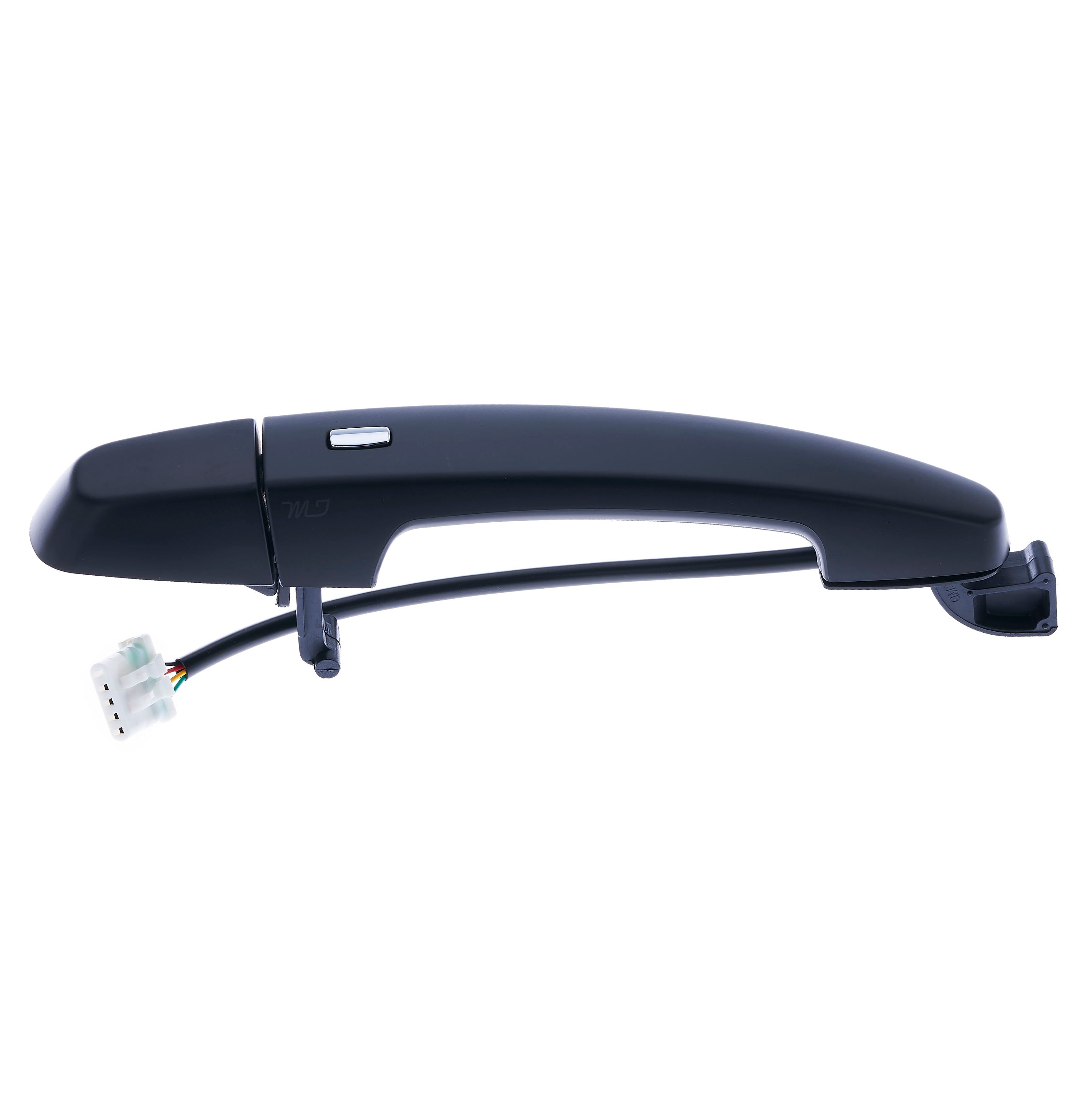 2014 Chevrolet Impala LT Model 4 Pin Black/Chrome Right Front Exterior Door Handle Replacement - No Keyhole - Perfect for DIY Repairs & Car Maintenance
