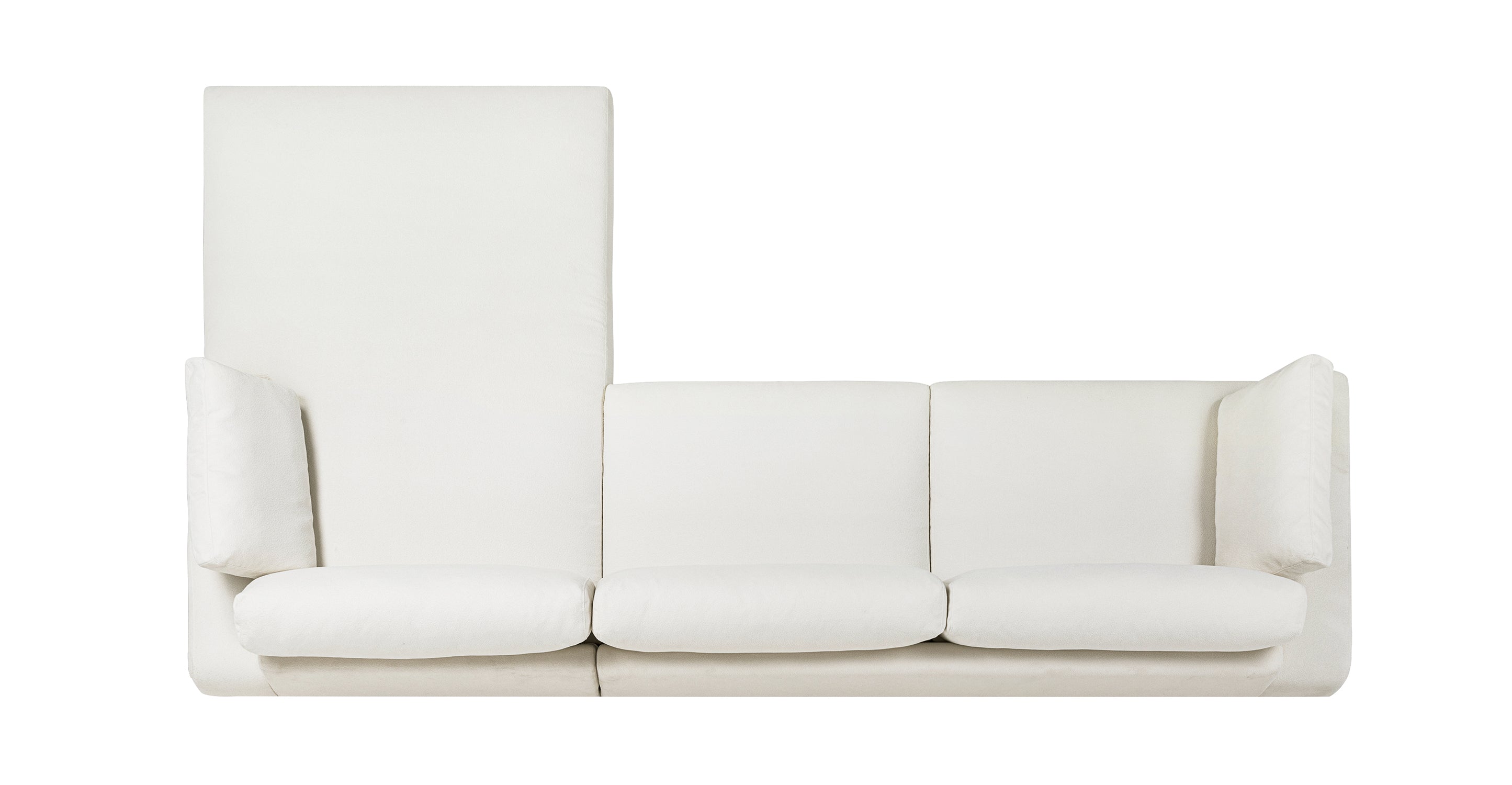 Cordoba Right Facing Sectional Sofa with Storage | Modern L-Shaped Couch for Living Room, Family Room & Small Spaces | Comfortable Fabric Upholstery with Hidden Storage Compartment