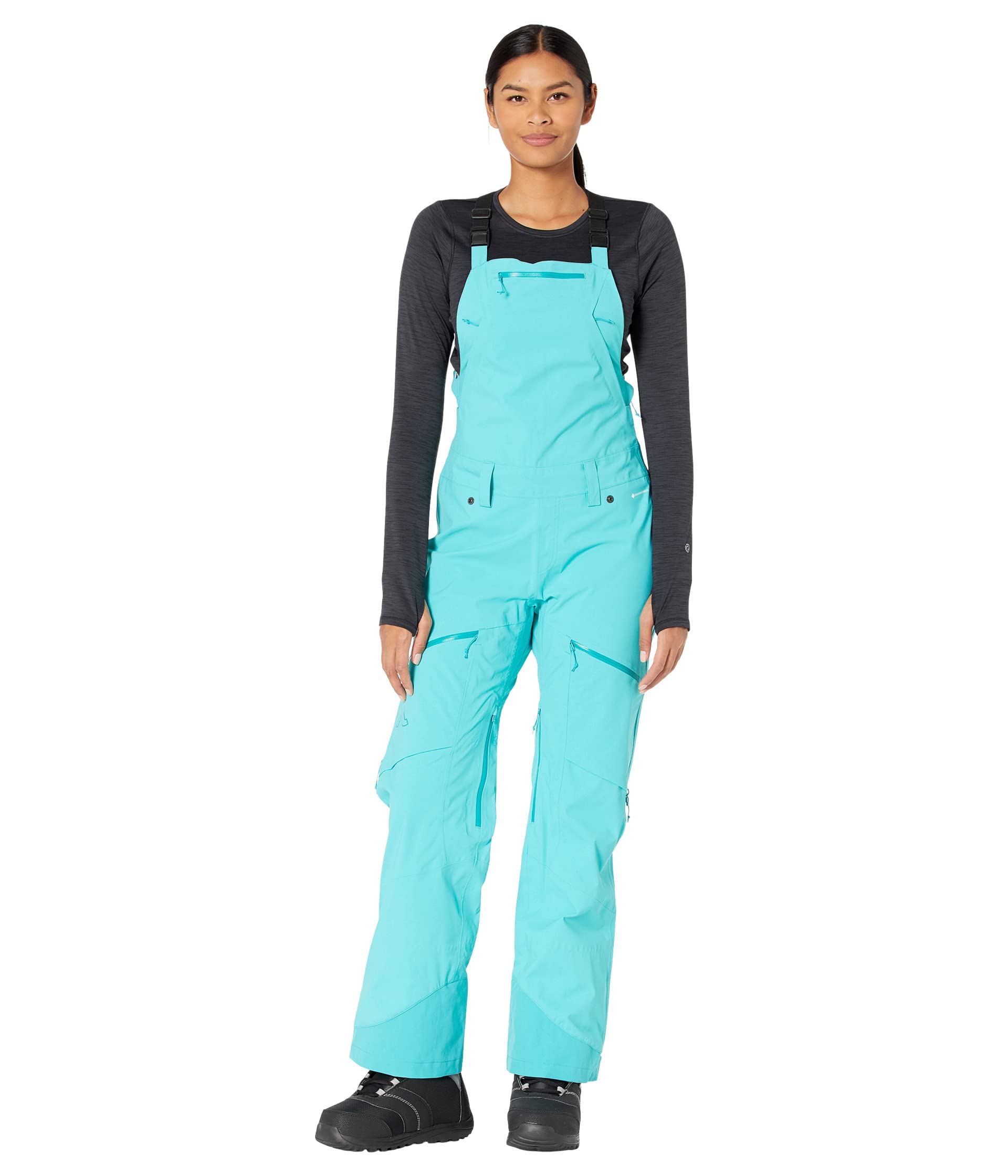Flylow Women's Foxy Bibs - Waterproof Ski & Snowboard Pants for Women - Insulated Winter Snow Pants with Adjustable Suspenders - Perfect for Skiing, Snowboarding & Cold Weather Adventures