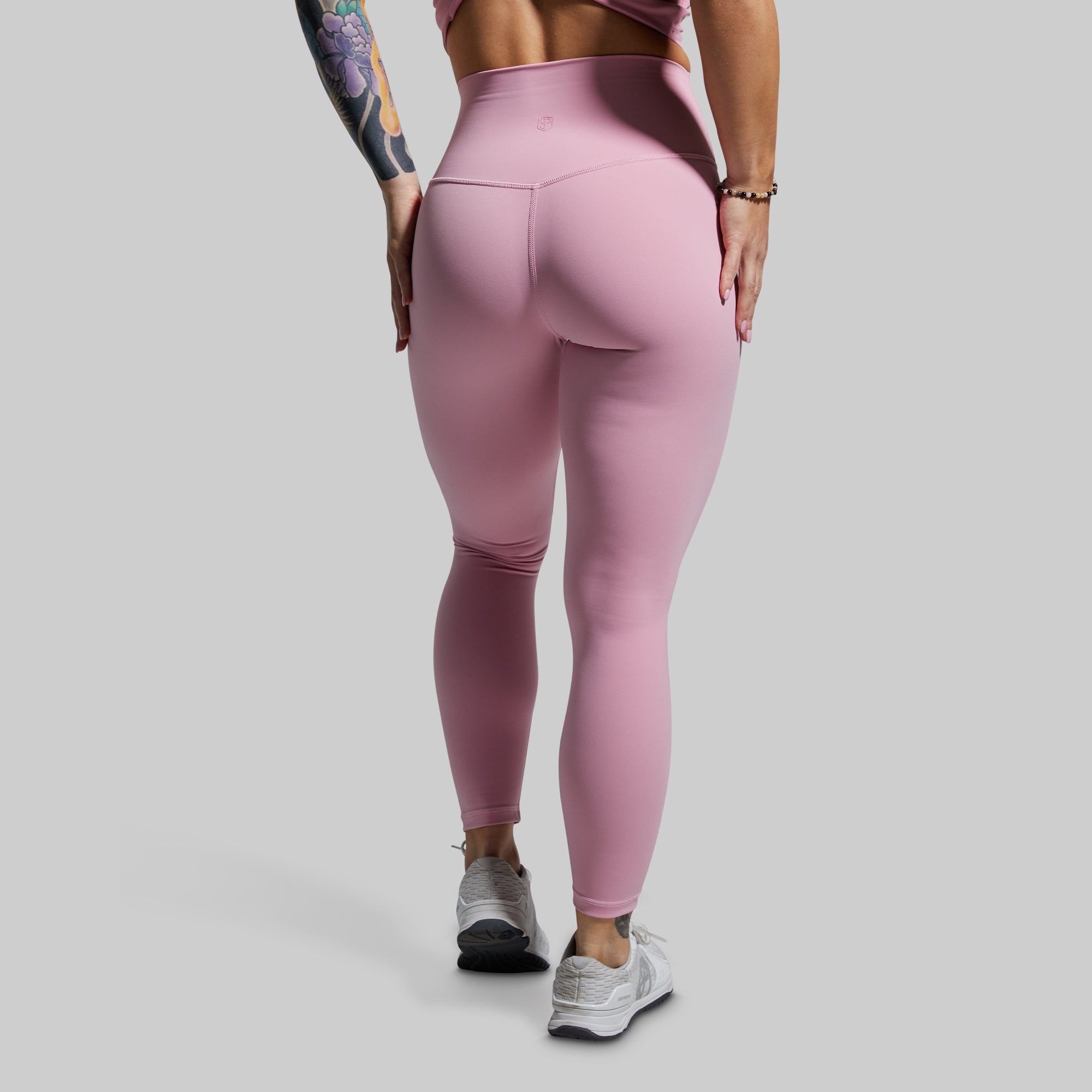 Your Go To Legging 2.0 - High Waist Yoga Pants for Women, Mystic Pink, Soft Stretchy Workout Leggings - Perfect for Yoga, Gym, Running & Lounge Wear