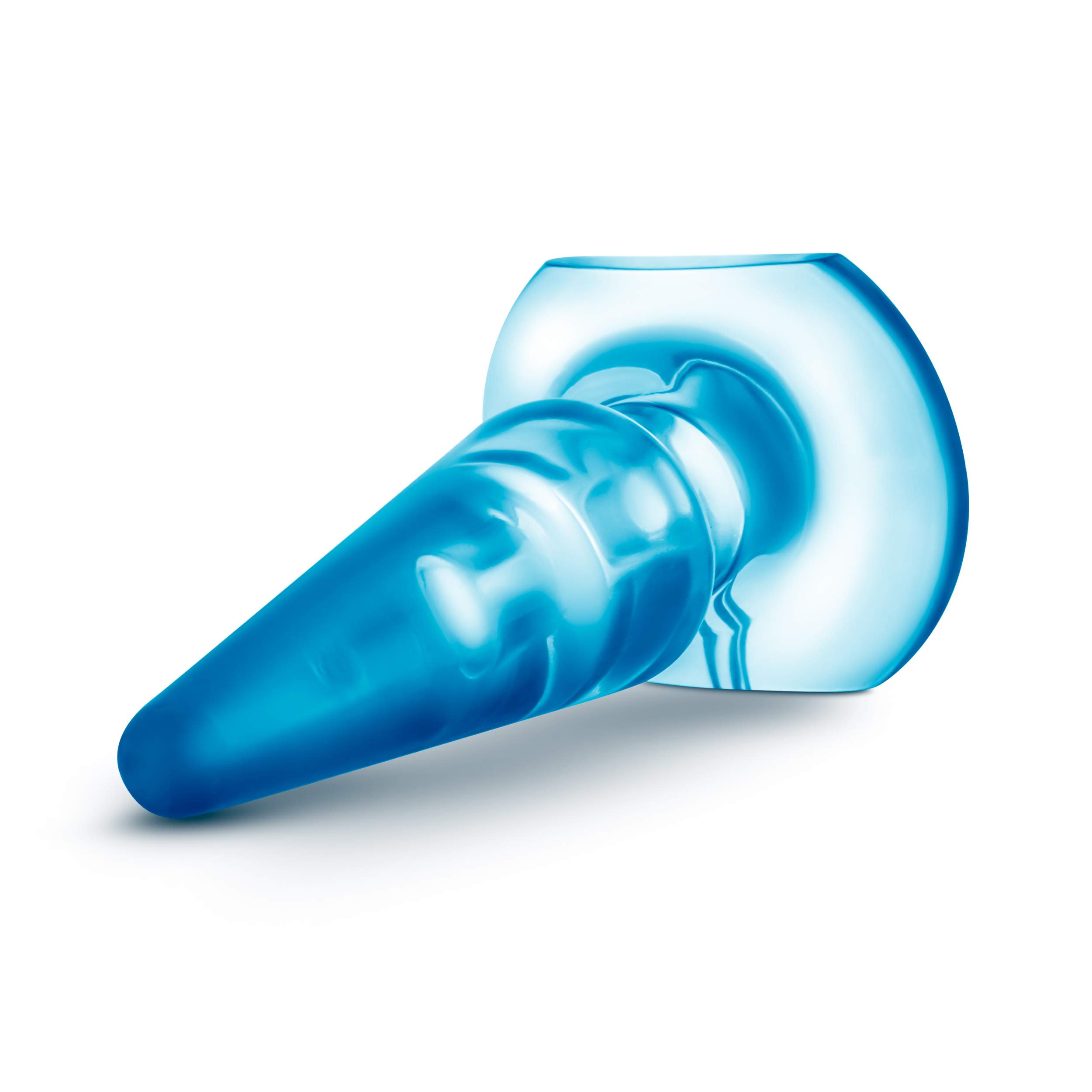 Blush Novelties B Yours Basic Anal Plug - Tapered Tip for Easy Insertion, Comfortable Base, 4 Inch Length & 1.25