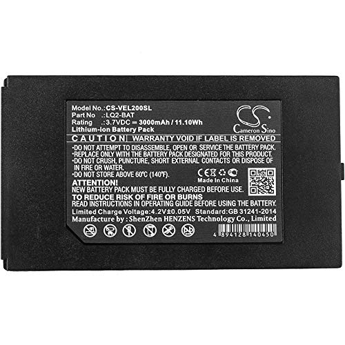 XSP Replacement Battery for Vernier Go Direct, LabQuest 2 & LabQuest Stream - LQ2-BAT Part | Compatible with Science Lab Equipment & Educational Devices | Perfect for Classroom Experiments & Field Research