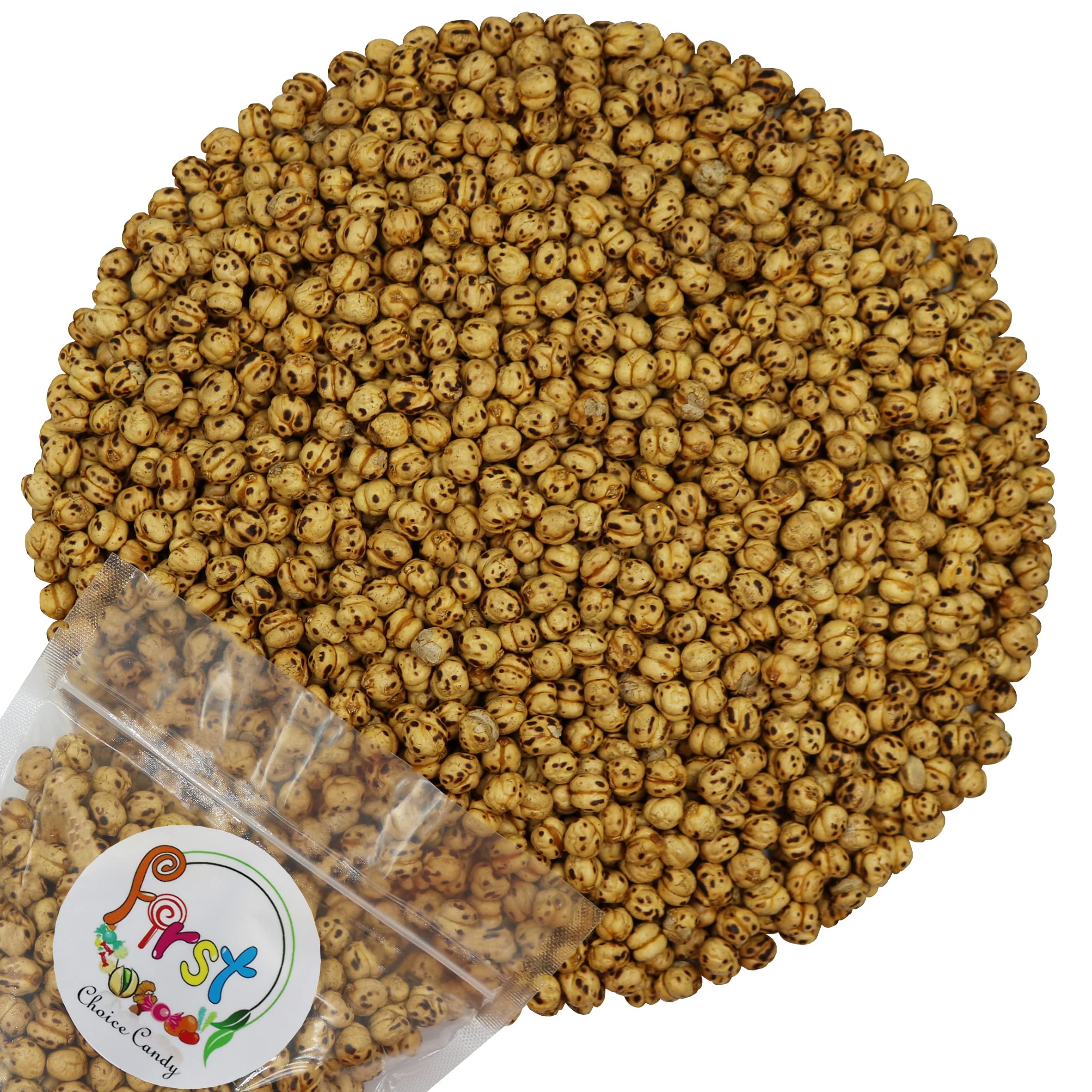 Organic Yellow Double Roasted Garbanzo Beans (Chickpeas) - 2lb Resealable Bag - High Protein Healthy Snack for Salads, Hummus & On-the-Go Nutrition