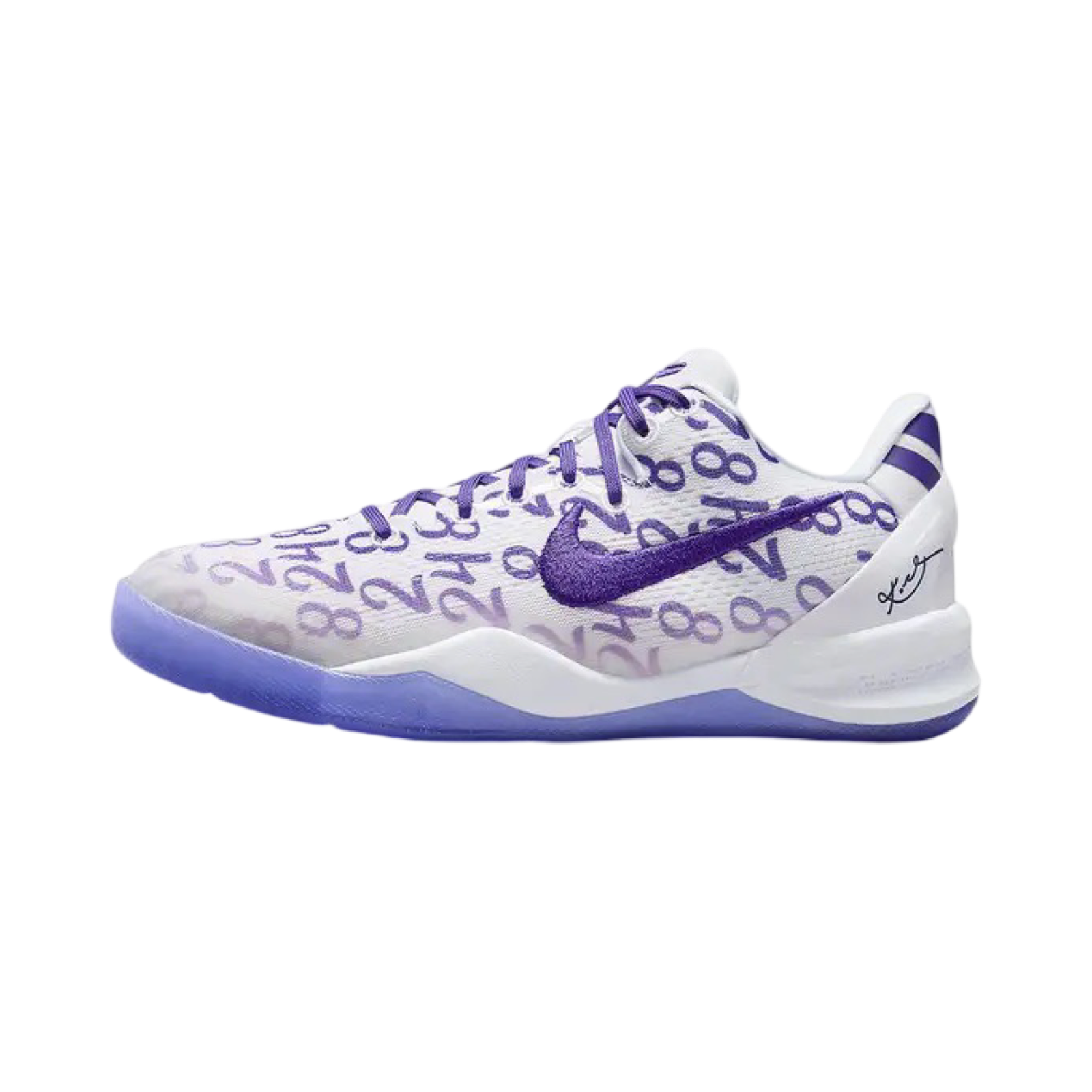Nike Kobe VIII Protro GS Basketball Shoes - Court Purple - Performance Sneakers for Kids & Youth - Perfect for Indoor Courts, Training, and Streetwear Fashion