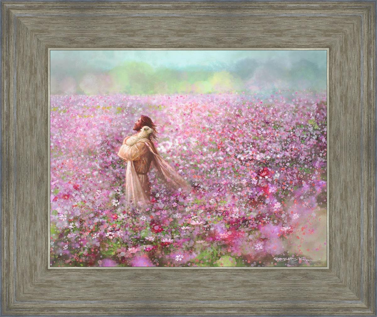Calming Embrace By Yongsung Kim - Premium Korean Home Decor Wall Art - Perfect for Living Room, Bedroom & Office Decor