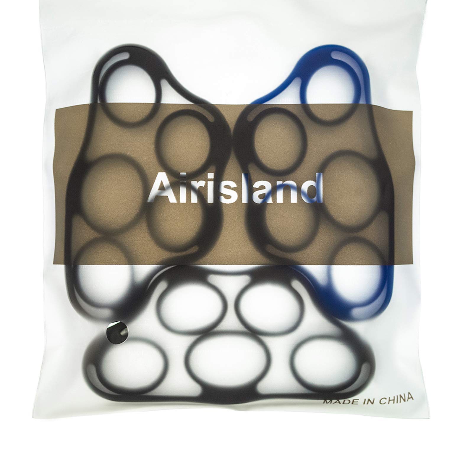 **Airisland Finger Stretcher & Hand Resistance Bands Set – Hand Extensor Exerciser for Grip Strength Training, Arthritis Relief & Carpal Tunnel Therapy – Ideal for Guitar Players, Rock Climbing & Rehabilitation (3-Piece Set)**