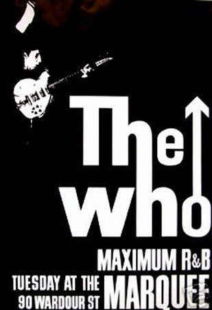 The Who On Stage Concert Poster 24x36 Inches - Vintage Rock Band Wall Art for Home, Office & Music Room Decor