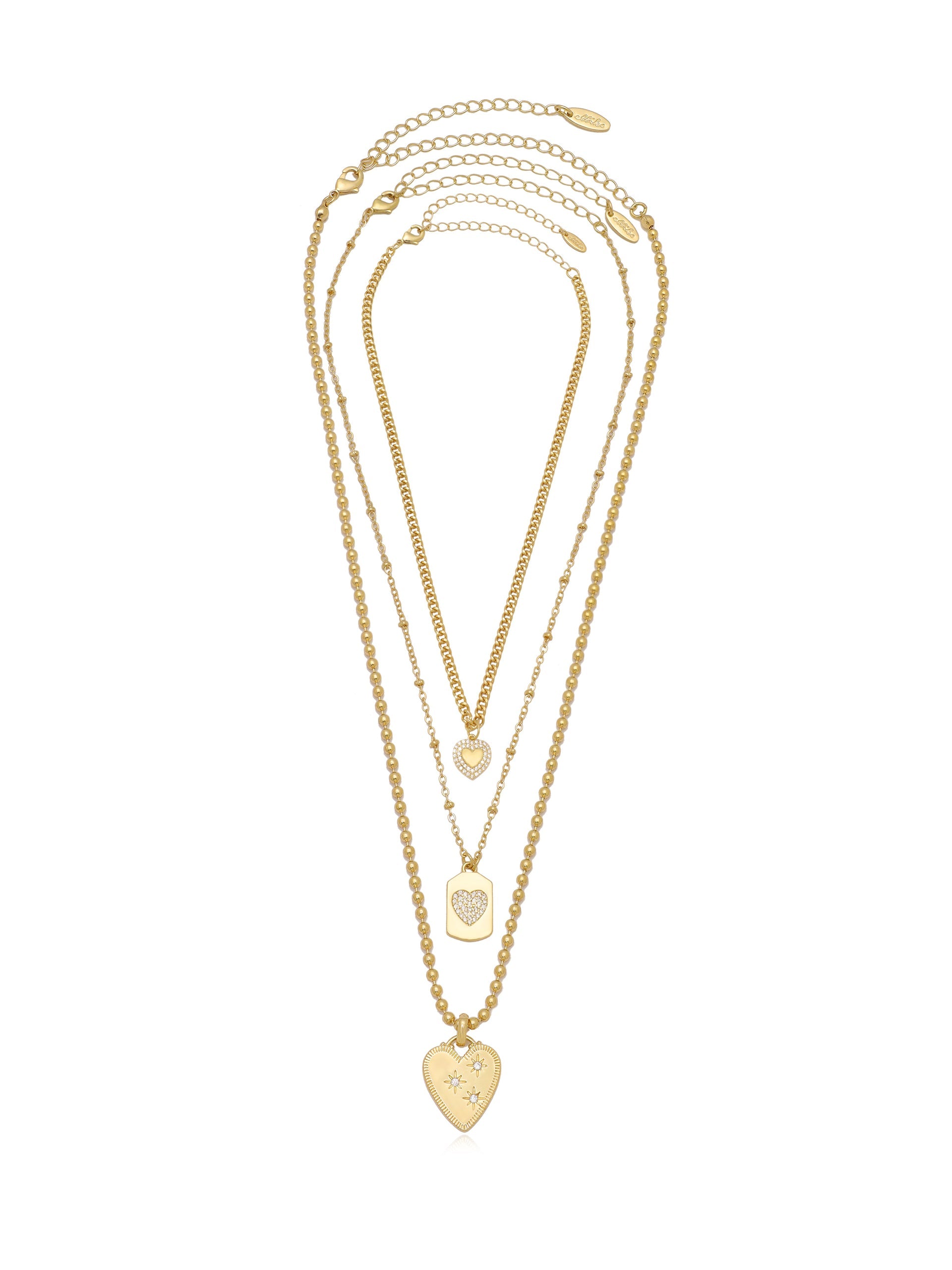 Love to Love Necklace Set - Romantic Couple Necklaces for Valentine's Gift, Anniversary & Wedding - Perfect for Date Night, Proposal & Special Occasions