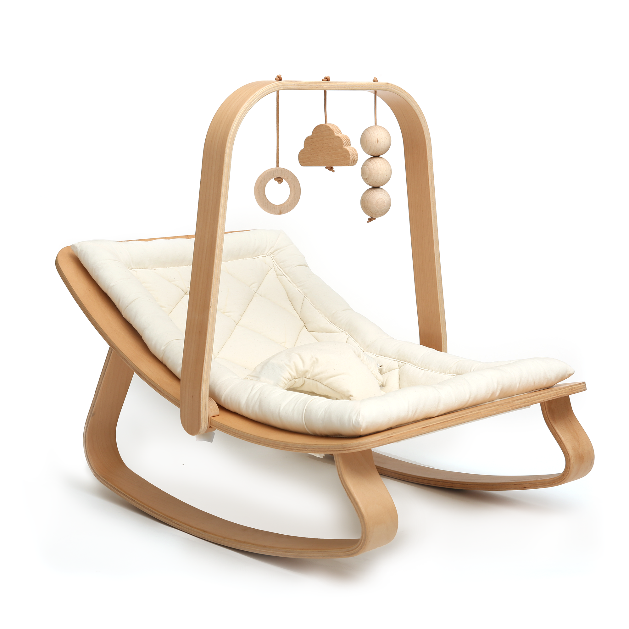Charlie Crane Levo Arch Wooden Toy Kit - Montessori Learning Toys for Toddlers, Eco-Friendly Wooden Blocks for Kids, Perfect for Early Childhood Development & Playroom Decor