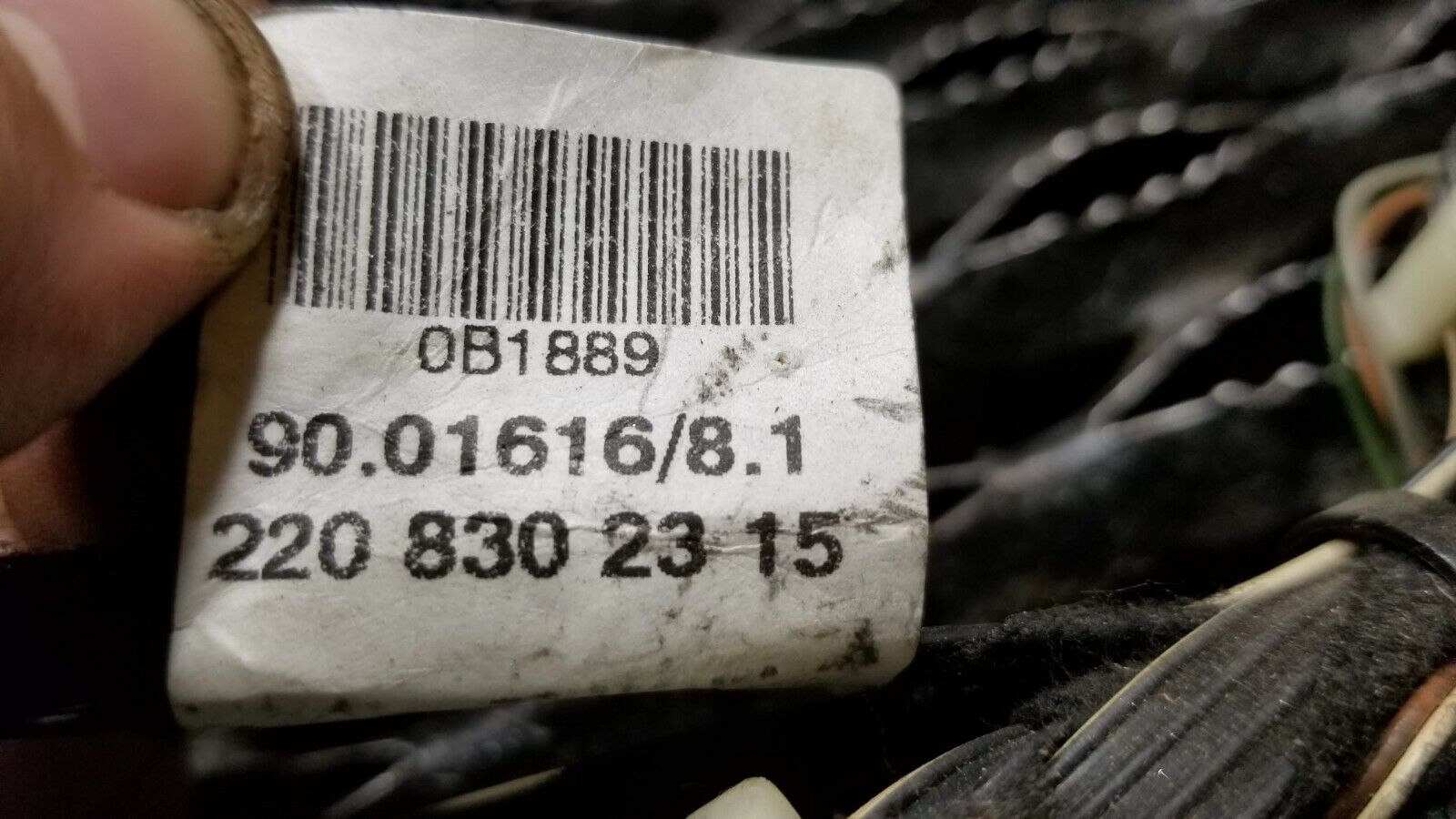 03 04 05 06 Mercedes CL500 CL55 W215 AC Heater Wiring Harness OEM Replacement - Perfect for Climate Control System Repair & Restoration