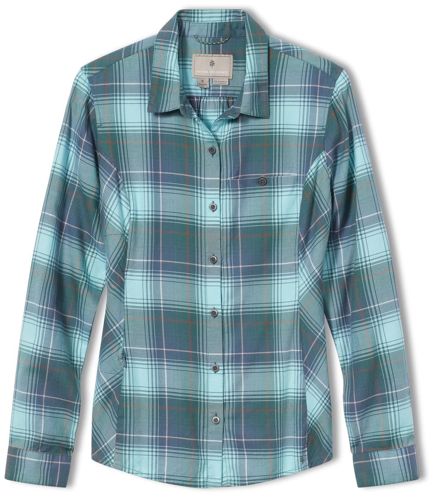 Royal Robbins Dream Trekker Flannel Long Sleeve Shirt for Women - Soft & Comfortable Outdoor Hiking & Camping Wear - Perfect for Fall & Winter Adventures