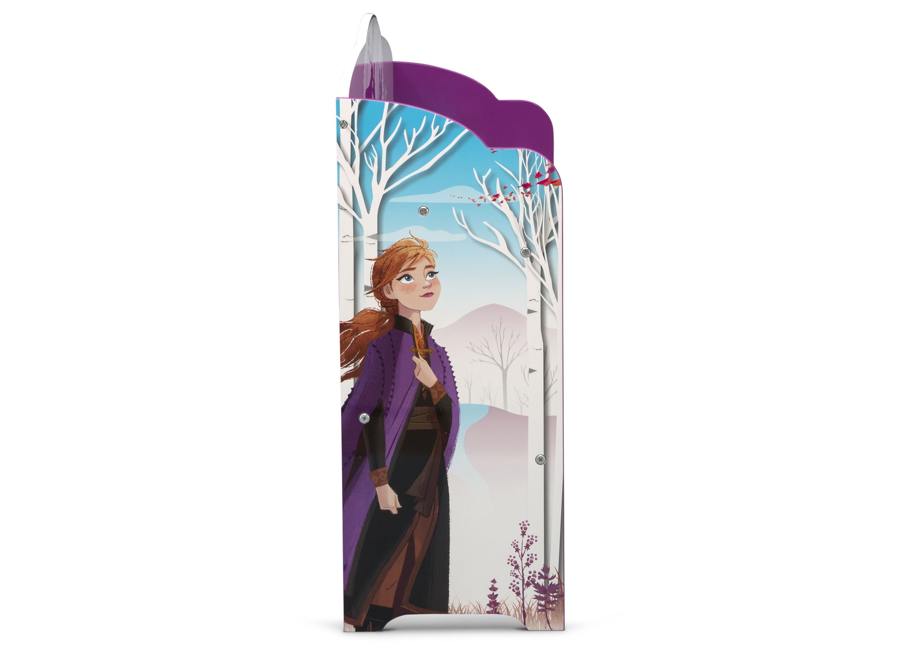 Frozen II Deluxe Toy and Book Organizer - Kids Storage Solution for Disney Toys, Books & Room Organization - Perfect for Playrooms, Bedrooms & Daycare Centers