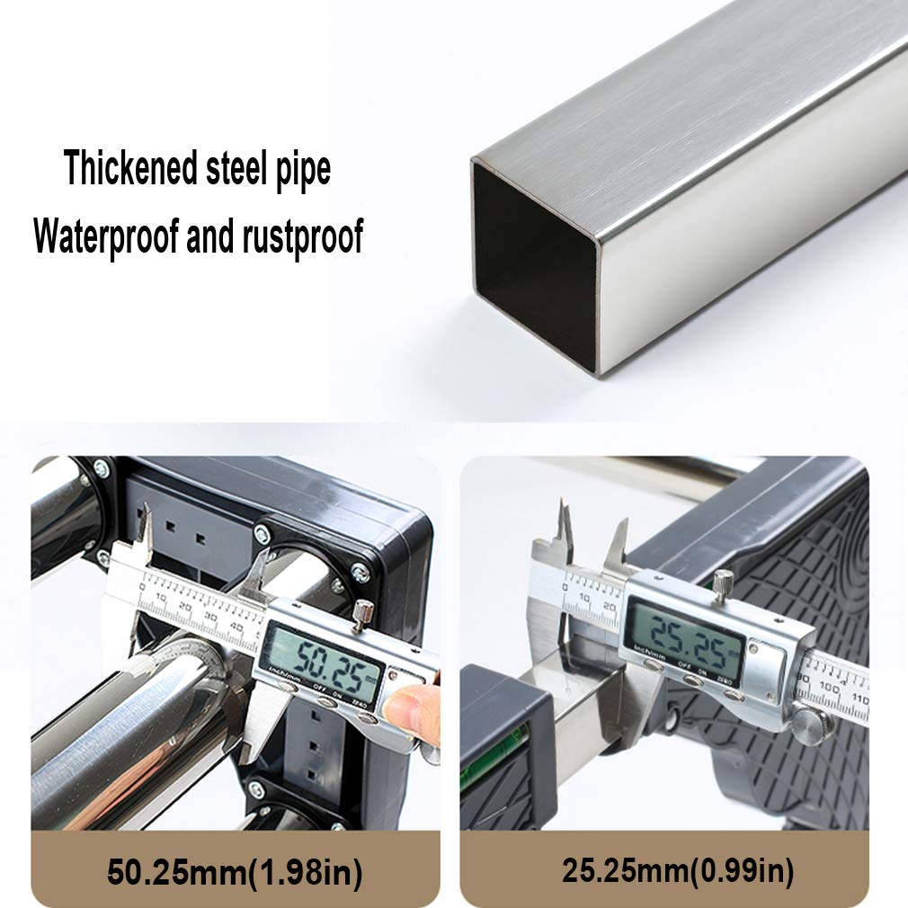 Adjustable 4-Leg Refrigerator Holder Bracket & Washing Machine Base Stand - Extendable Appliance Fridge Stand (29-32cm Height) for Kitchen, Laundry Room & Outdoor Plant Container Storage