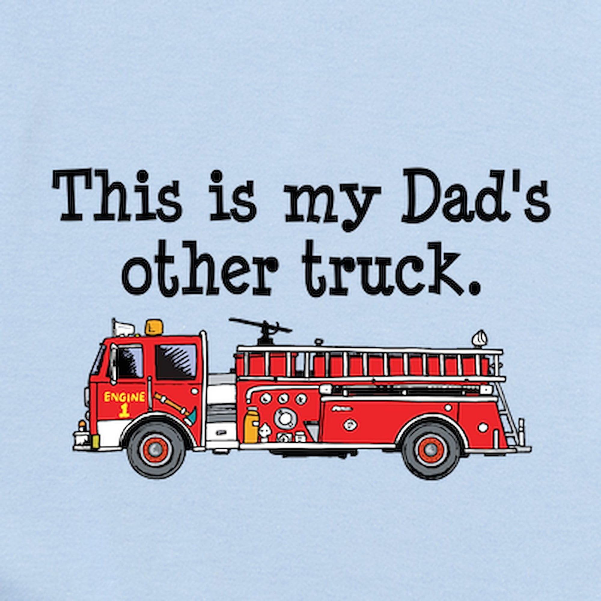 Fire Truck Baby Bodysuit - Cute Long Sleeve Infant Romper for Boys & Girls | Perfect for Firefighter-Themed Parties, Playdates & Photo Shoots