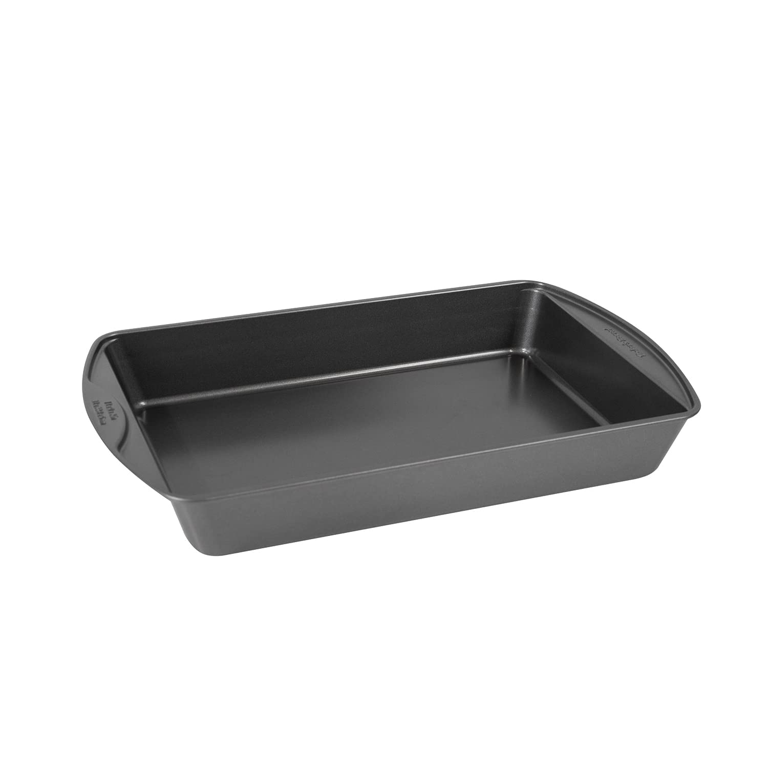 Baker's Secret 13x9 Inch Nonstick Roaster Pan - Carbon Steel Oven Roasting Pan with Premium Food-Grade Coating, Grill Pan for Turkey, Chicken, Vegetables - Perfect for Holiday Cooking & Family Dinners