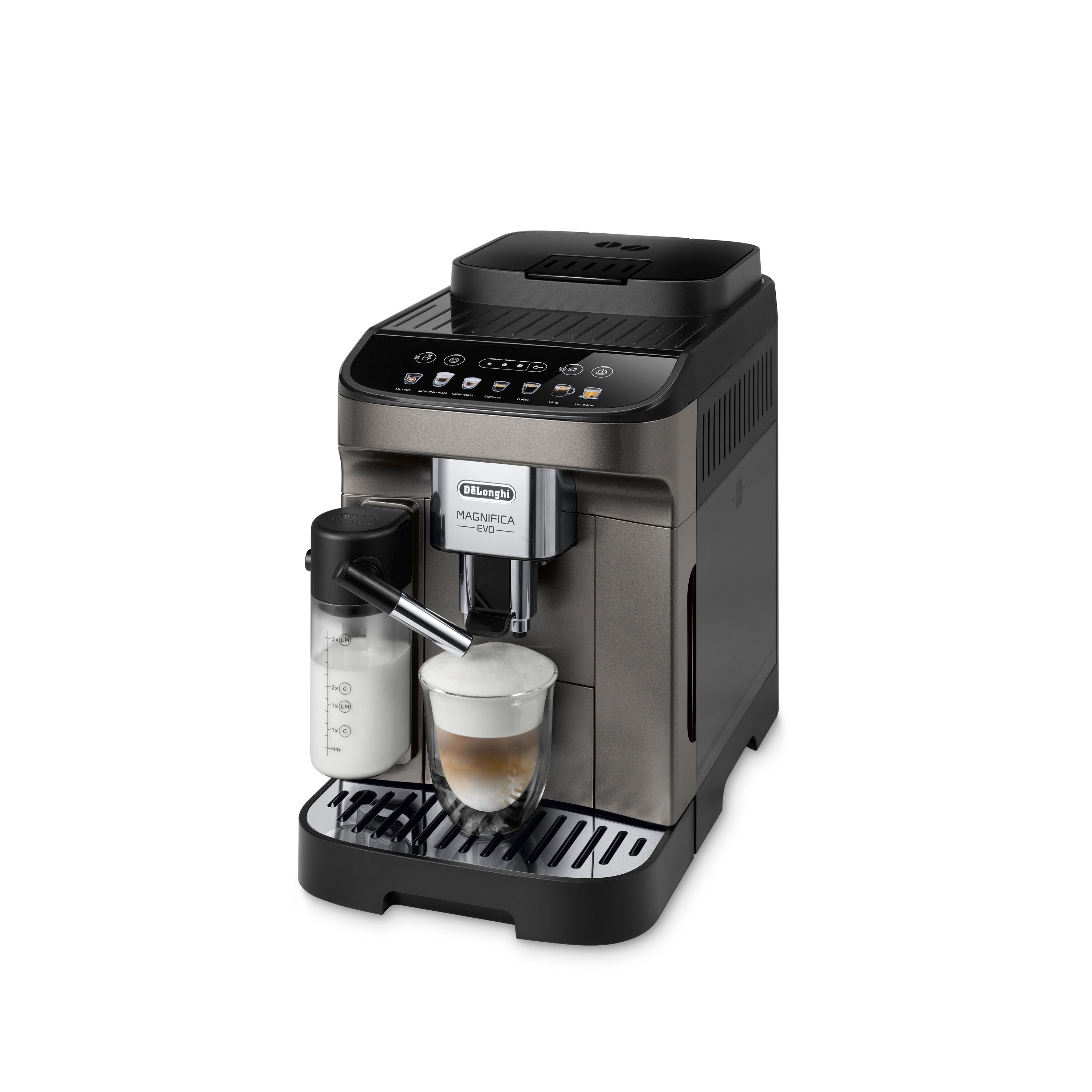 De'Longhi ECAM290.81TB Magnifica Evo Super Automatic Espresso Coffee Machine with Built-in Grinder - Perfect for Home, Office & Cafe Use
