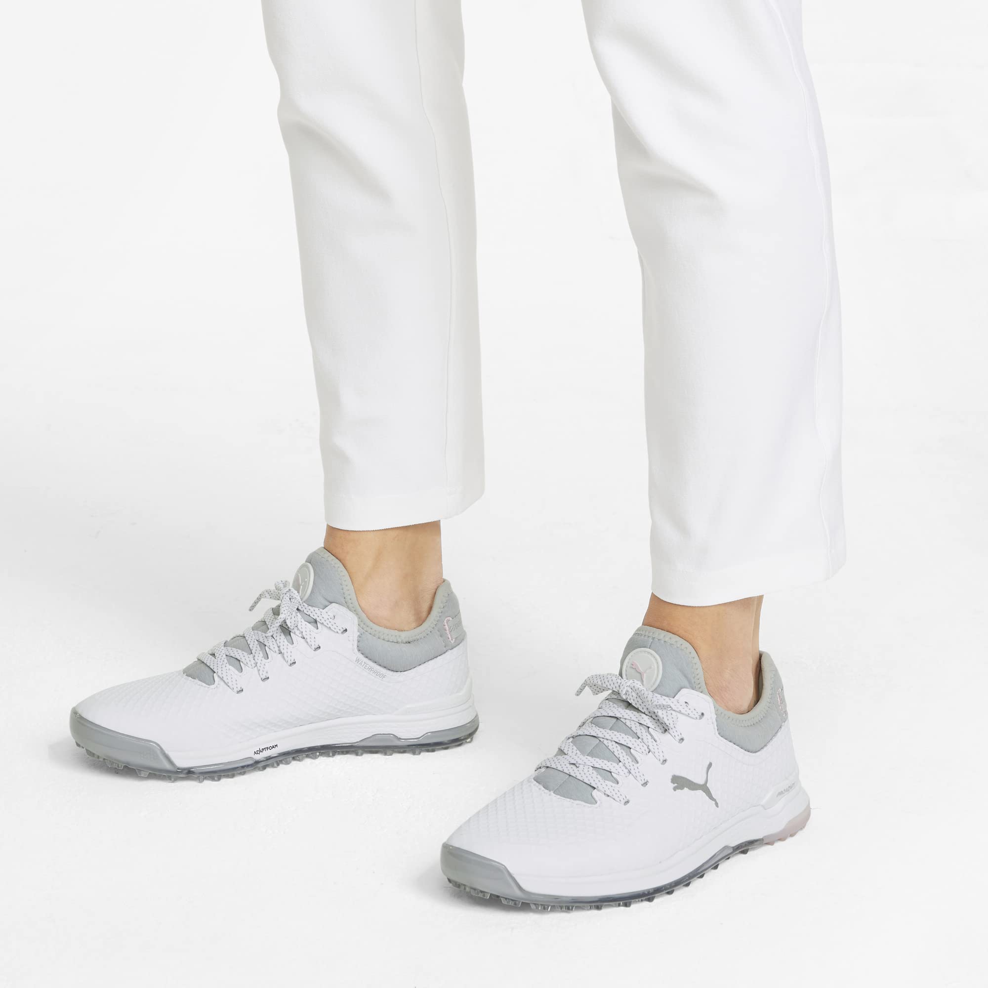 PUMA GOLF Women's Proadapt Alphacat Golf Shoes - Comfortable & Waterproof Spiked Golf Shoes for Women | Perfect for Golf Course & Outdoor Sports