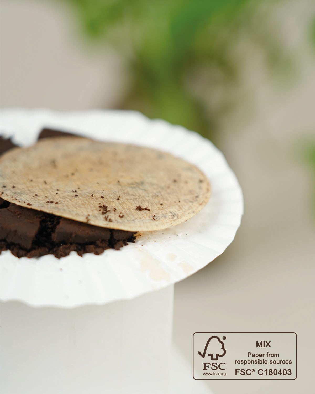 500-Count Round Disposable Coffee Filters - Compatible with Aeropress Coffee Makers, Perfect for Brewing Tea and Coffee at Home, Office or Camping