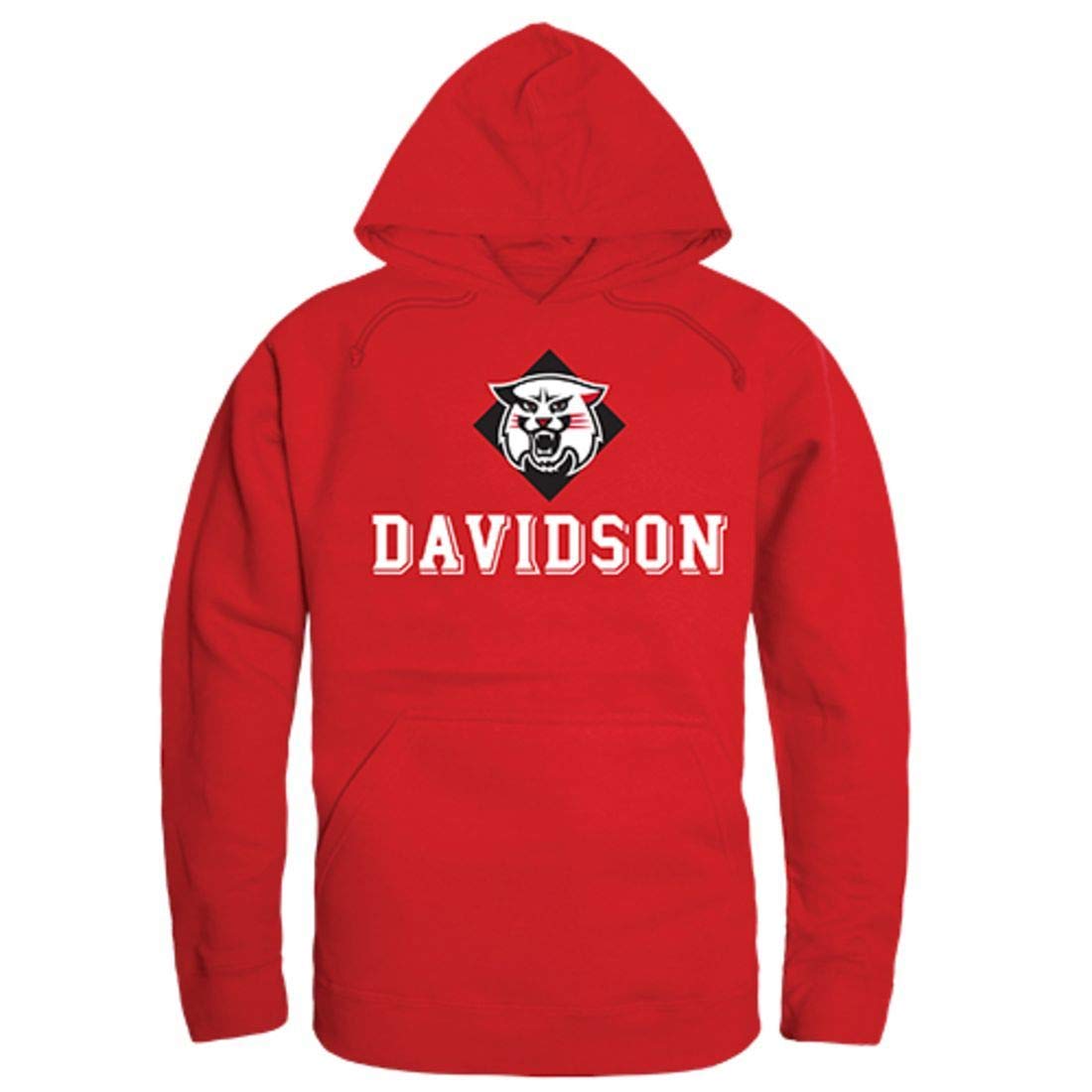 Davidson College Freshman Pullover Hoodie - Red Crewneck Sweatshirt for Men & Women | Perfect for Campus, Gameday & College Spirit Wear