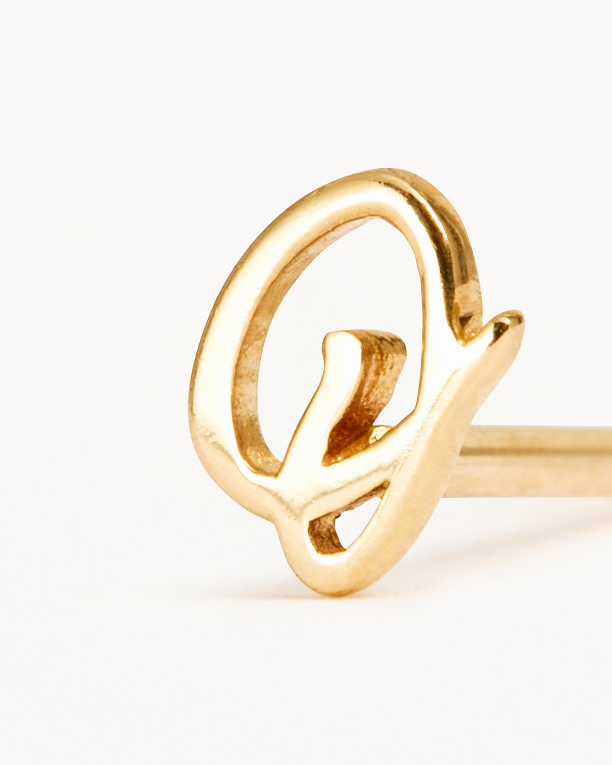 14K Solid Gold Love Letter Earrings - Dainty Romantic Jewelry for Women - Perfect Gift for Anniversary, Valentine's Day & Everyday Wear