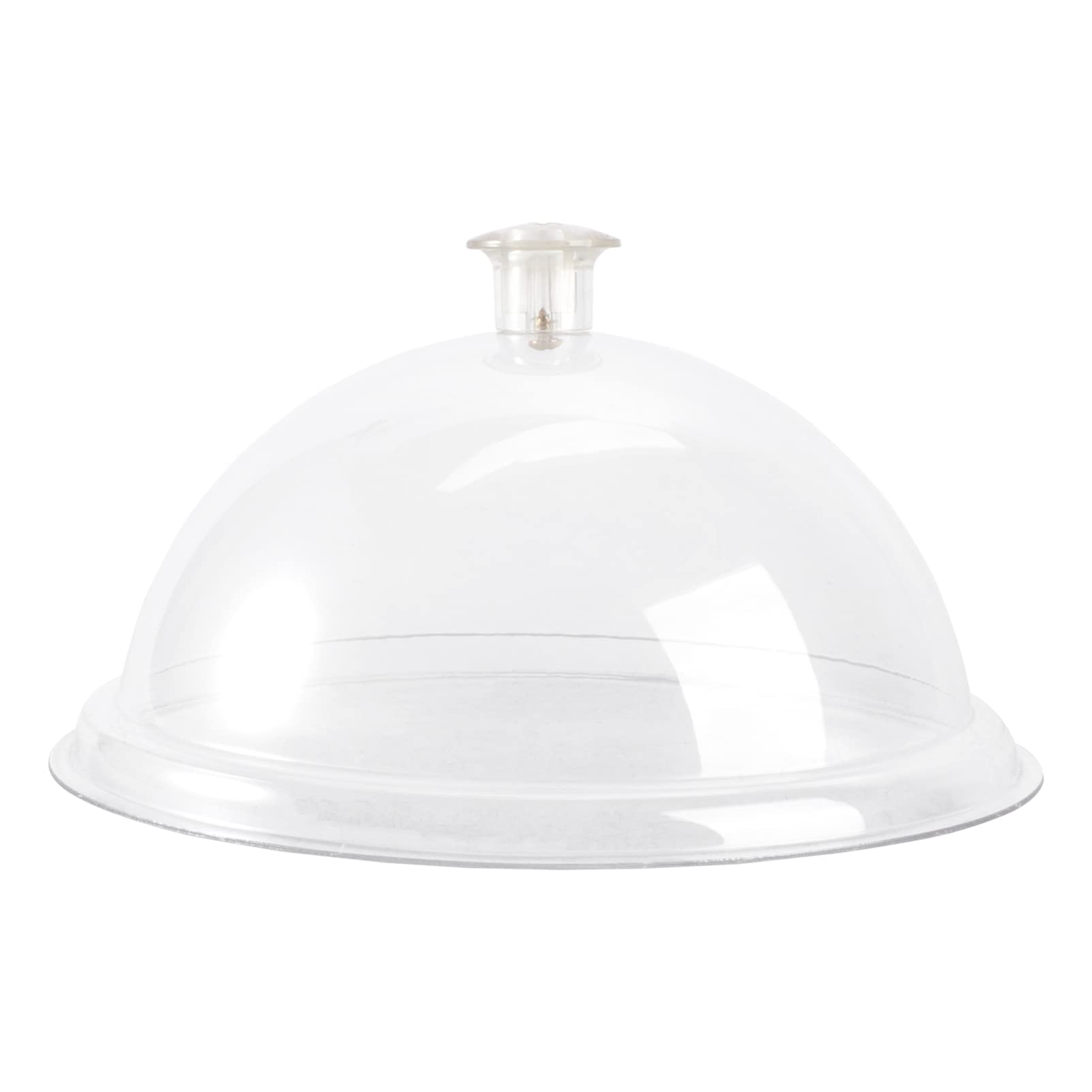 Hemoton 2-Pack Acrylic Cupcake Covers - Clear Dessert Dome for Cake Protection, Food Insulation Lid for Tiny Cakes, Pies & Pastries - Perfect for Parties, Bakeries & Home Baking