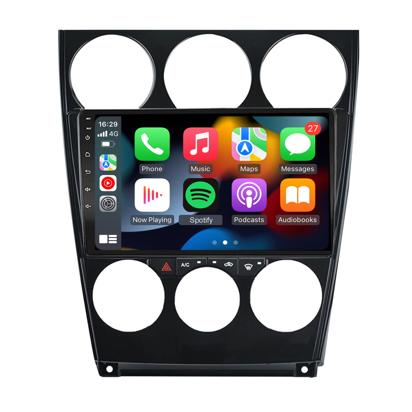 Android 11.0 Car Stereo for Mazda 6 Atenza 2004-2014 - Octa Core 2GB RAM 32GB ROM, Bluetooth 5.0, Steering Wheel Control, Mirror Link - Upgrade Your In-Car Entertainment System | Perfect for Road Trips & Daily Commutes