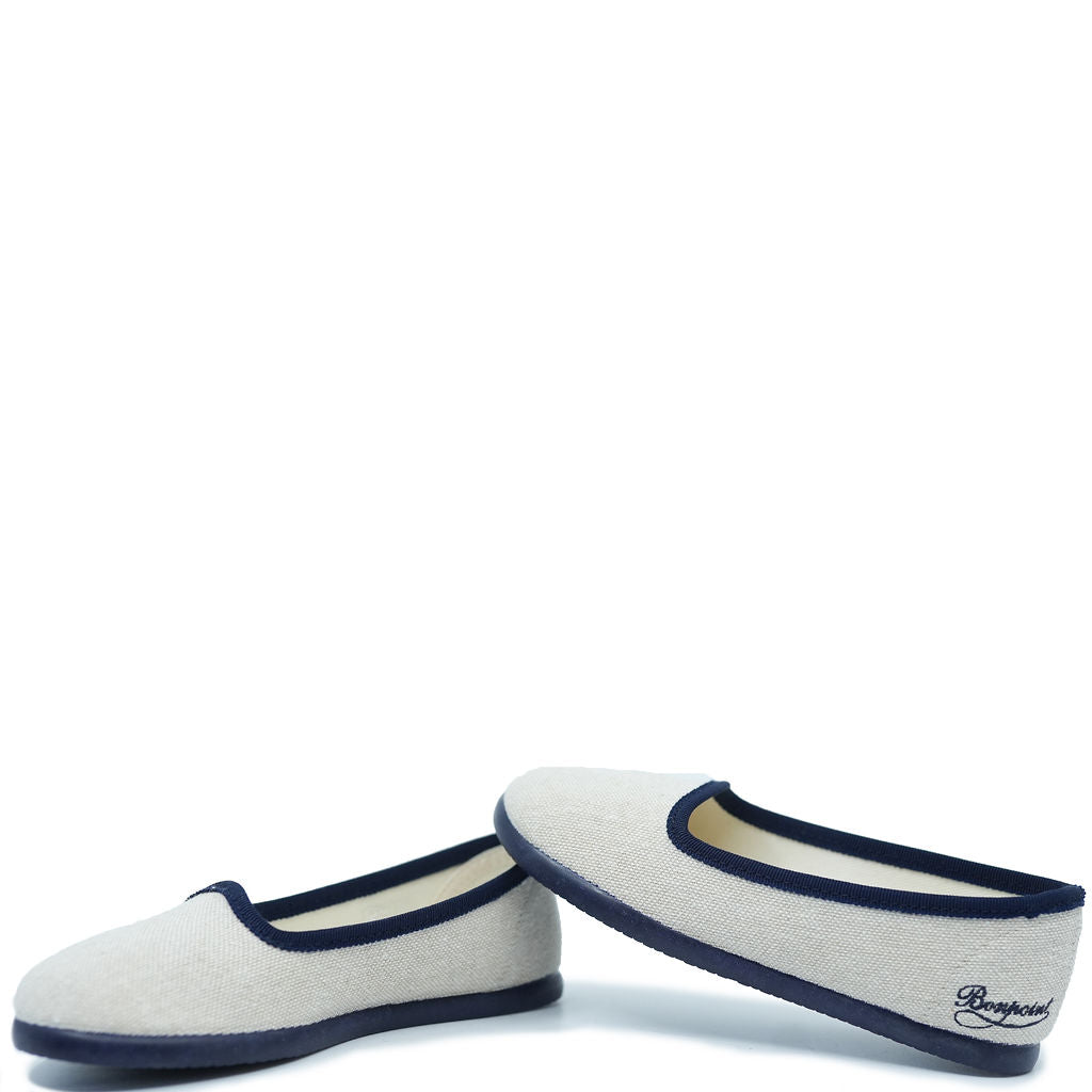Bonpoint Logo Marine Slippers for Women & Girls - Soft Comfortable House Slippers for Indoor & Lounge Wear - Perfect Gift for Moms & Daughters
