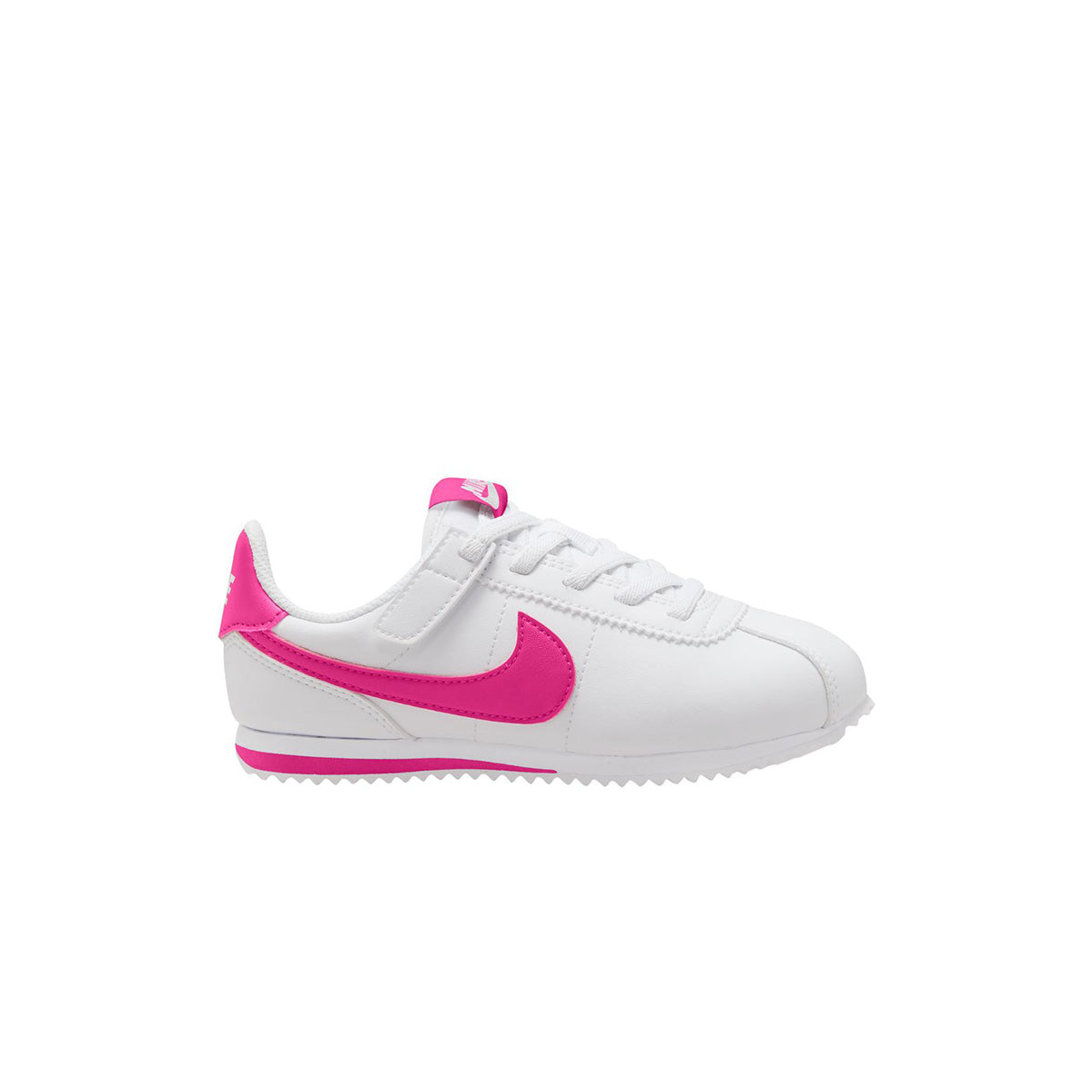 Nike Kids Cortez Easy On Sneakers - Laser Fuchsia Color for Girls & Boys | Comfortable Running Shoes for School, Play & Daily Activities