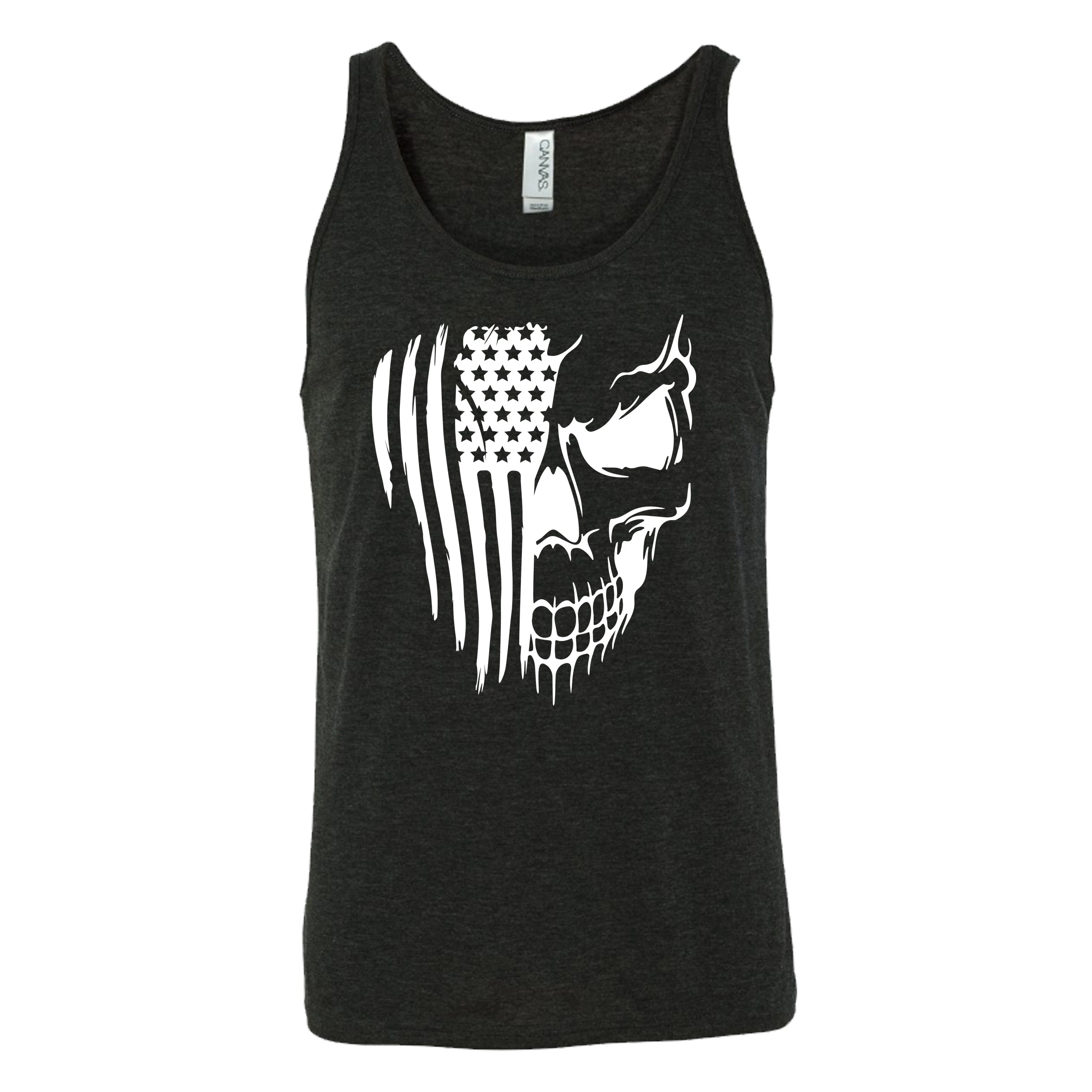 Skull Flag Graphic T-Shirt for Men & Women | Vintage Punk Rock Style Unisex Tee - Perfect for Concerts, Parties & Casual Streetwear