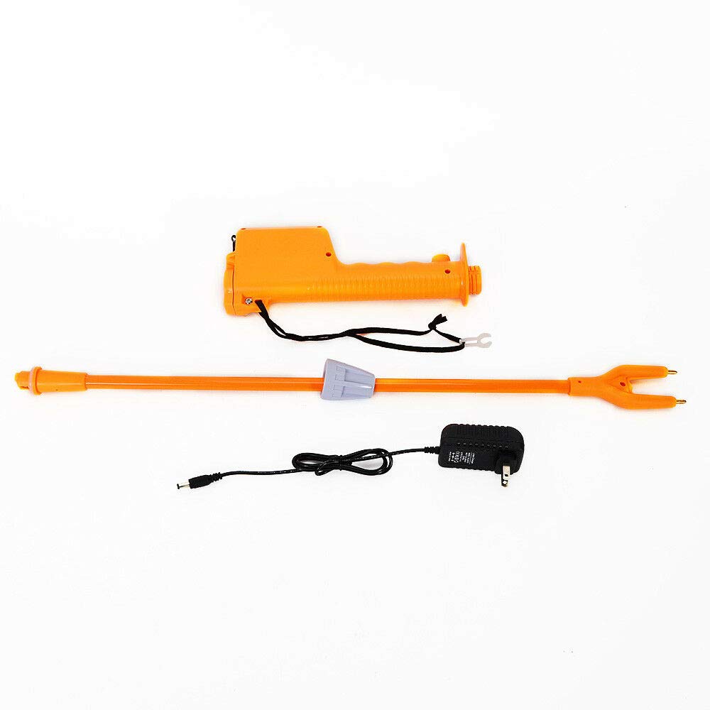 Rechargeable Electric Animal Prod 8000-10000V - Livestock Shock Stick for Pigs, Cattle & Farm Animals - Safe Handheld Shock Prodder with Battery - Perfect for Herding, Training & Farm Management